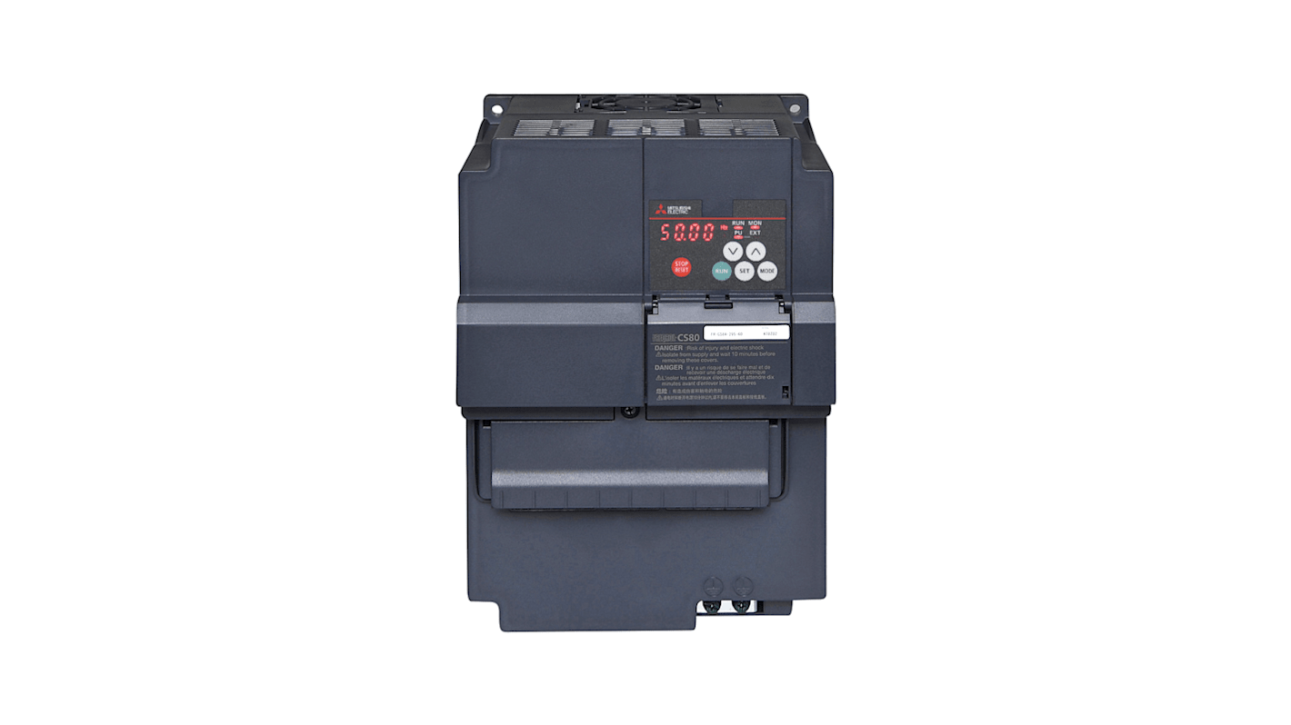 Rs-Online Inverter Mitsubishi Electric 15 kW 380 → 480 V CA 3 fasi 120Hz