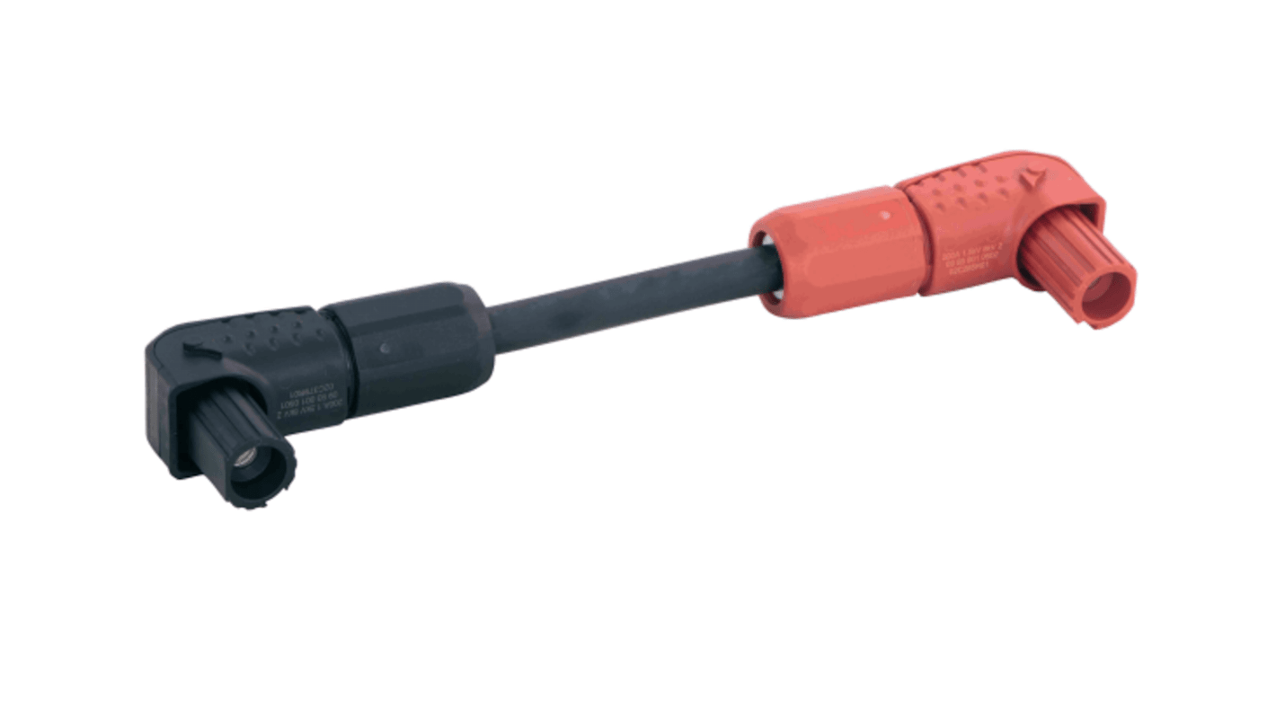 HARTING 2针155A重载连接器母座, 1.5 kV, Han® S系列