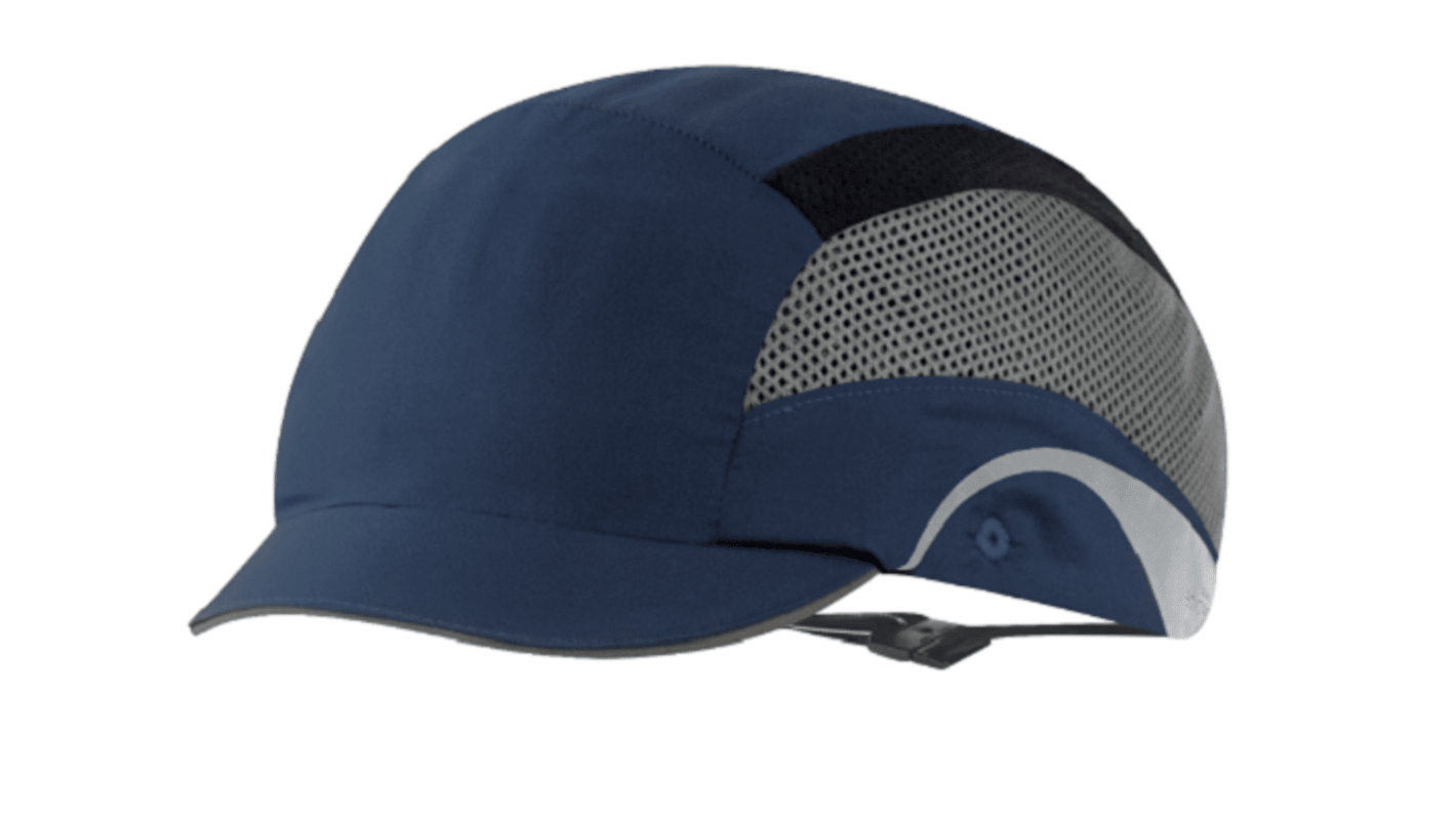 JSP Dark Blue Micro Bump Cap, HDPE Protective Material