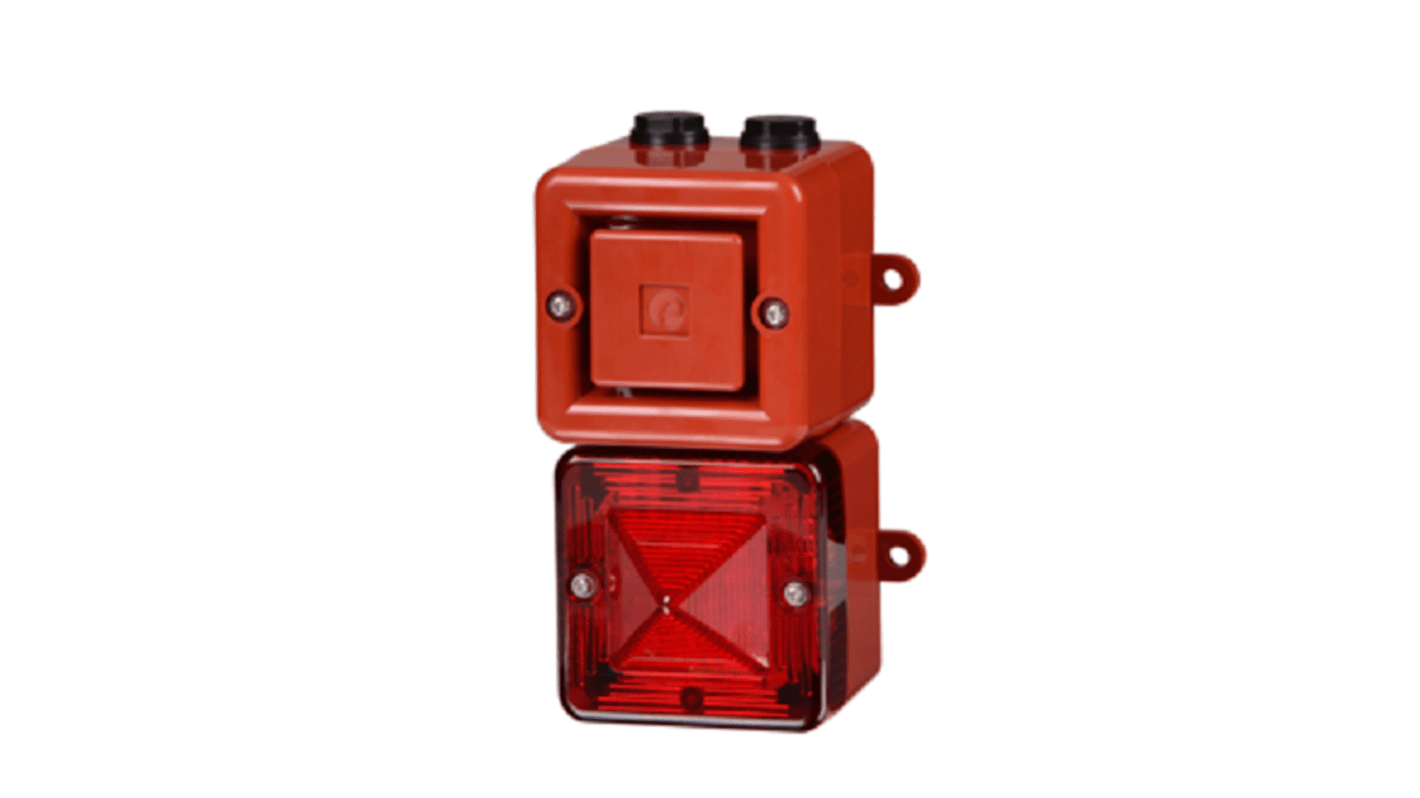 e2s AL100X Series Amber Horn Beacon, 24 V, IP66, Wall Mount, 110dB at 1 Metre