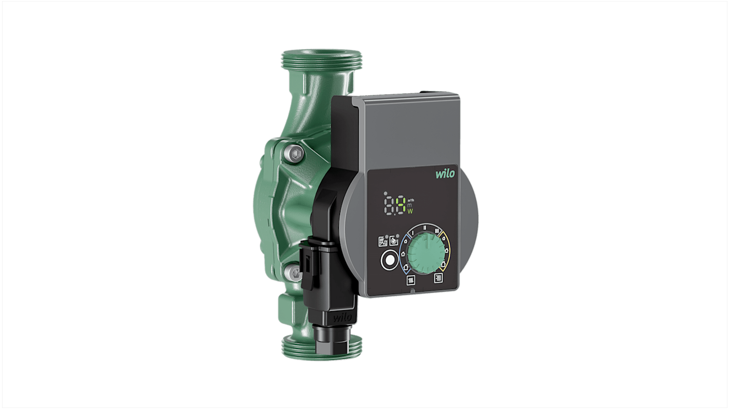 Wilo UK LTD 10 bar Electric Central Heating Pump, 7m Head, 1-1/2 in G