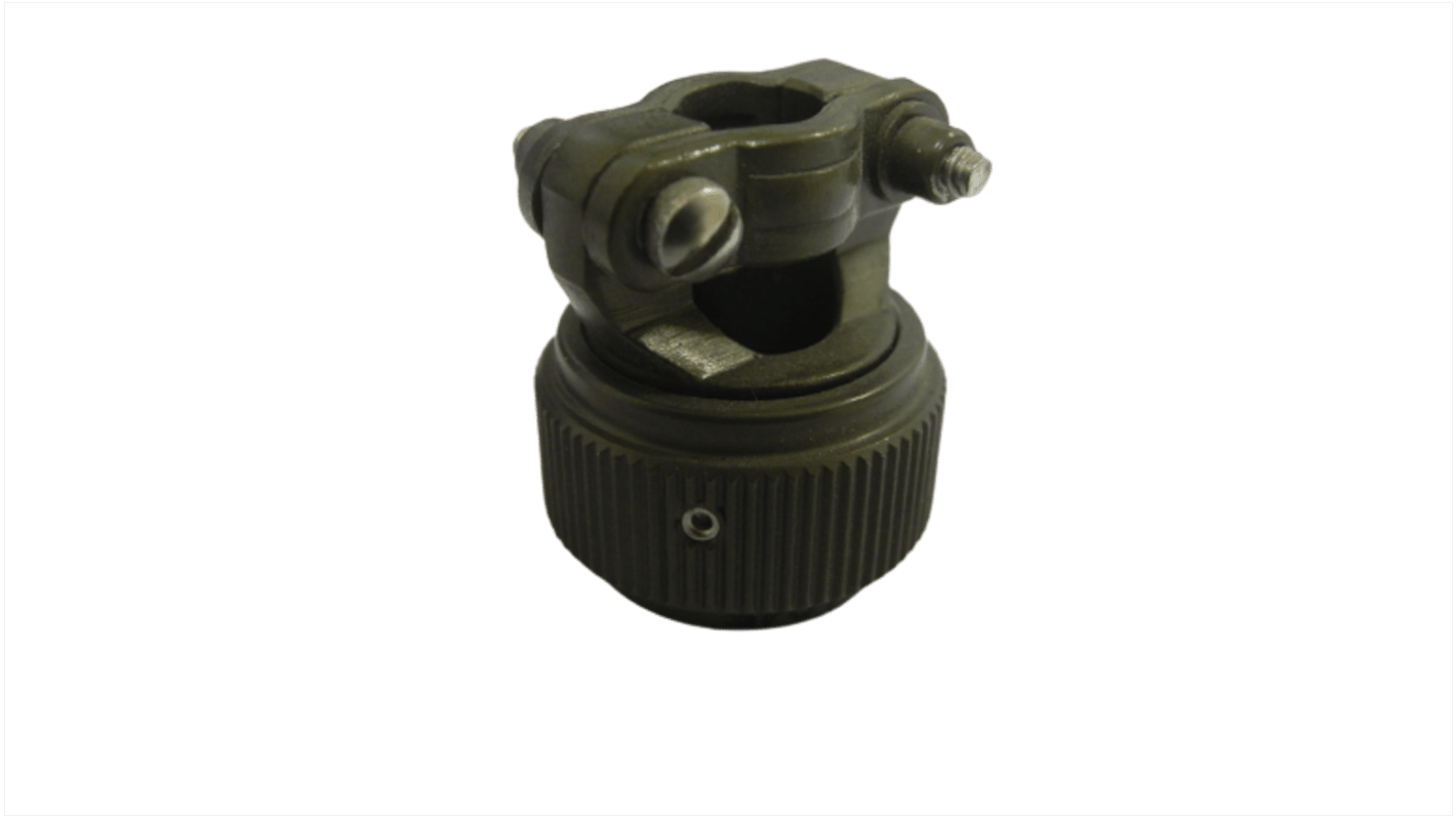 Amphenol LimitedSize 19mm Straight Cable Clamp, For Use With MIL-DTL-38999 Series III & IV Circular Connector Family L