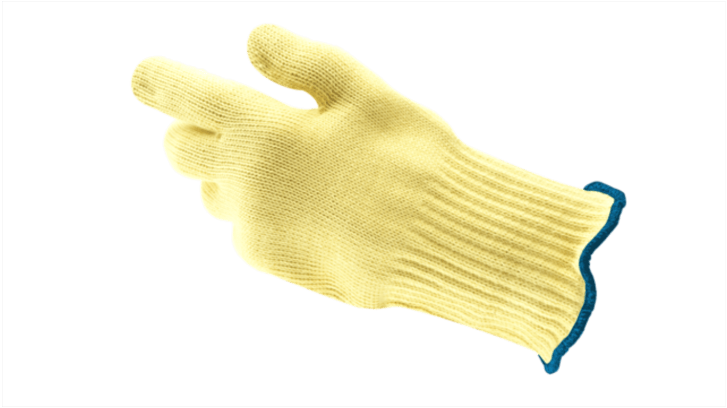 Gants de manutention Ansell taille 10, Résistant à la chaleur, Jaune