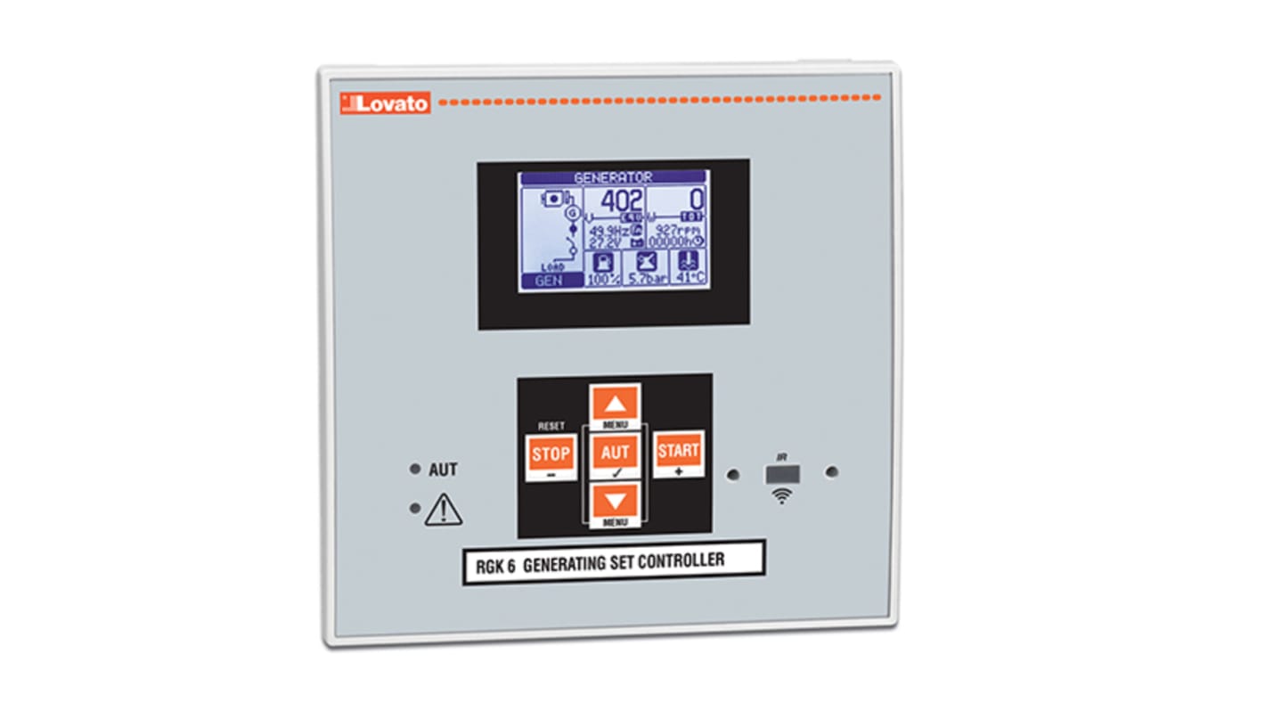 Lovato LCD Digital Panel Multi-Function Meter, 144mm x 144mm