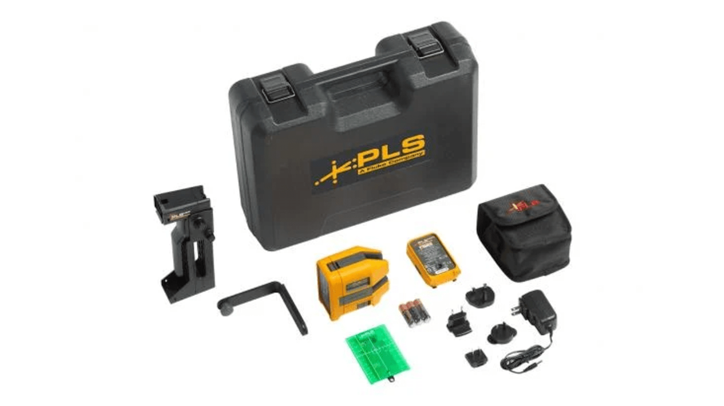 Fluke, 525nm Green, 2 Line Laser Level, PreCal