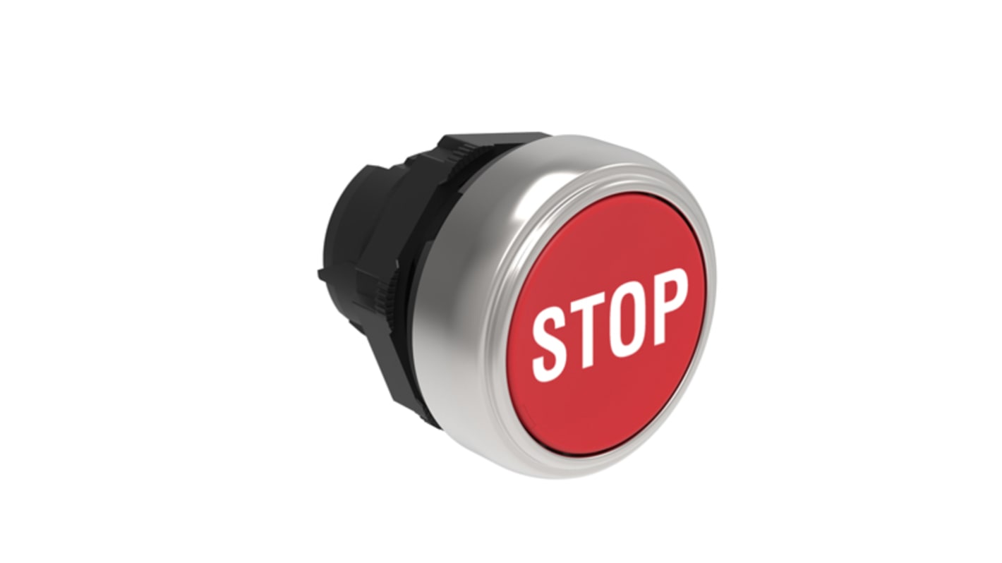 Lovato LPCB11 Series Push Button Head, 22mm Cutout