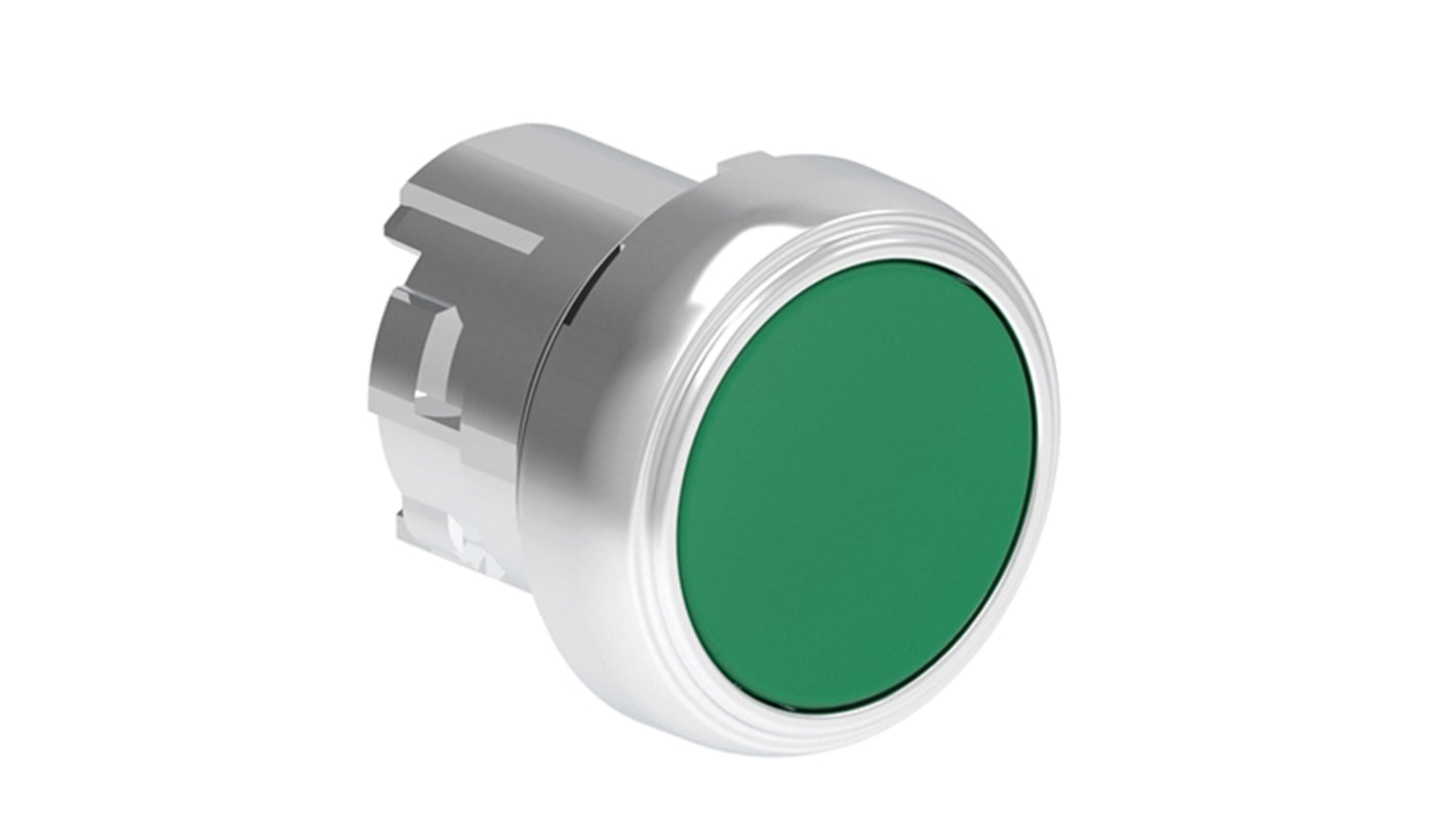 Lovato LPSB10 Series Green Momentary Push Button, 29.5mm Cutout