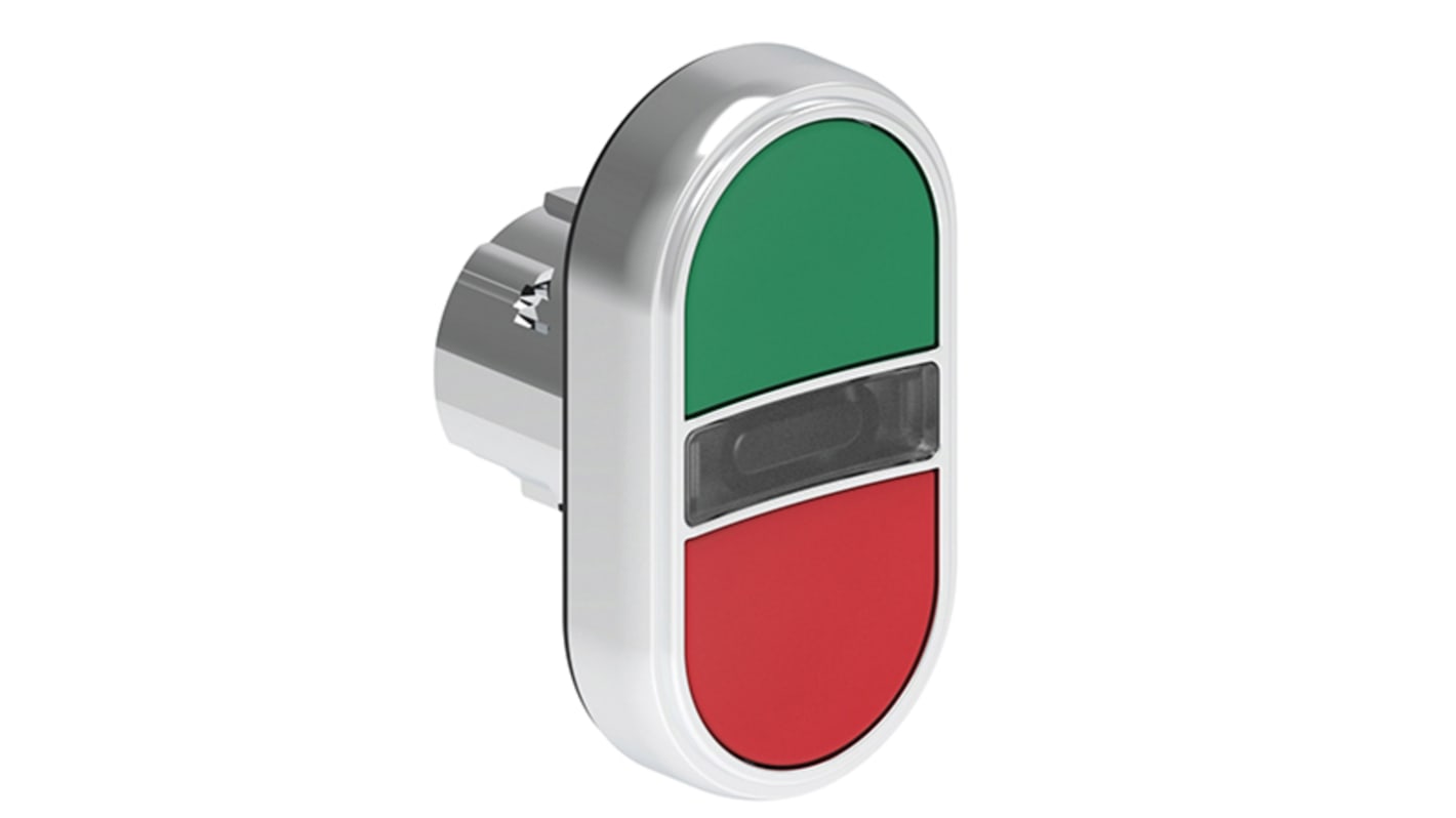 Pulsante tipo Instabile LPSBL7113 Lovato serie LPSBL71, Verde,Rosso