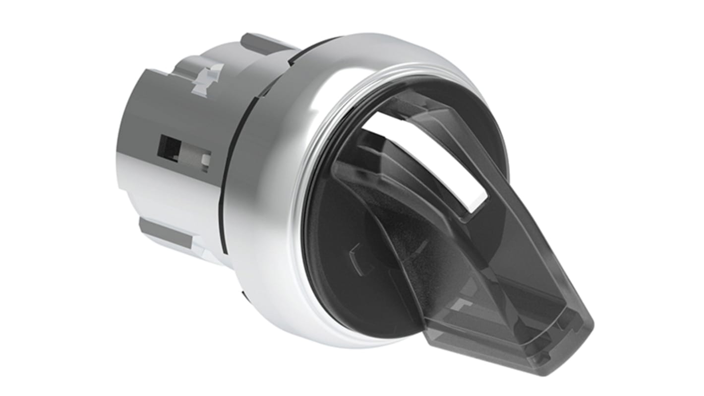 Lovato LPSSL13 Series 3 Position Selector Switch Head, 22mm Cutout, White Handle