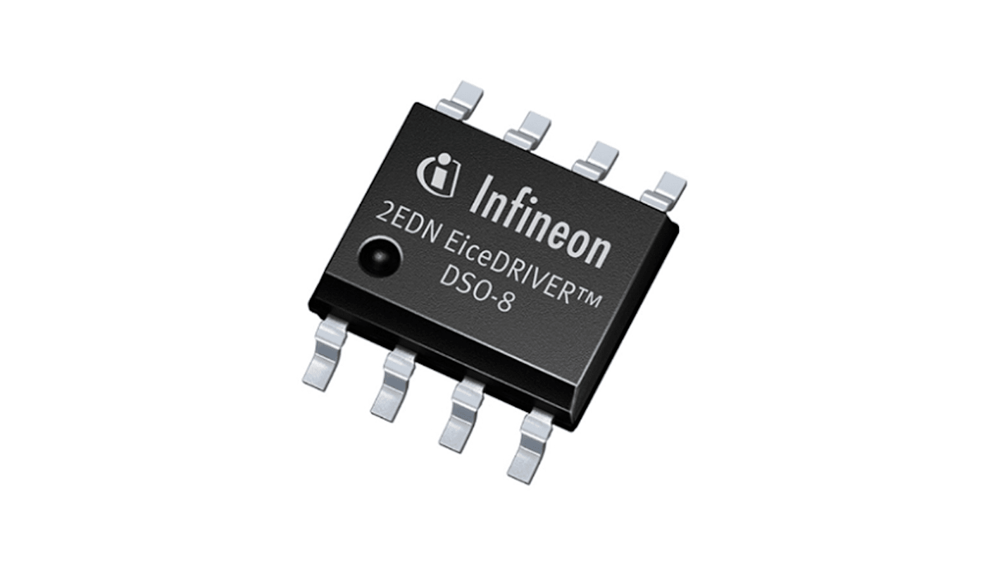 Infineon 2EDN7533FXTMA1 MOSFET Gate Driver, 5 A, 20V 8-Pin, DSO