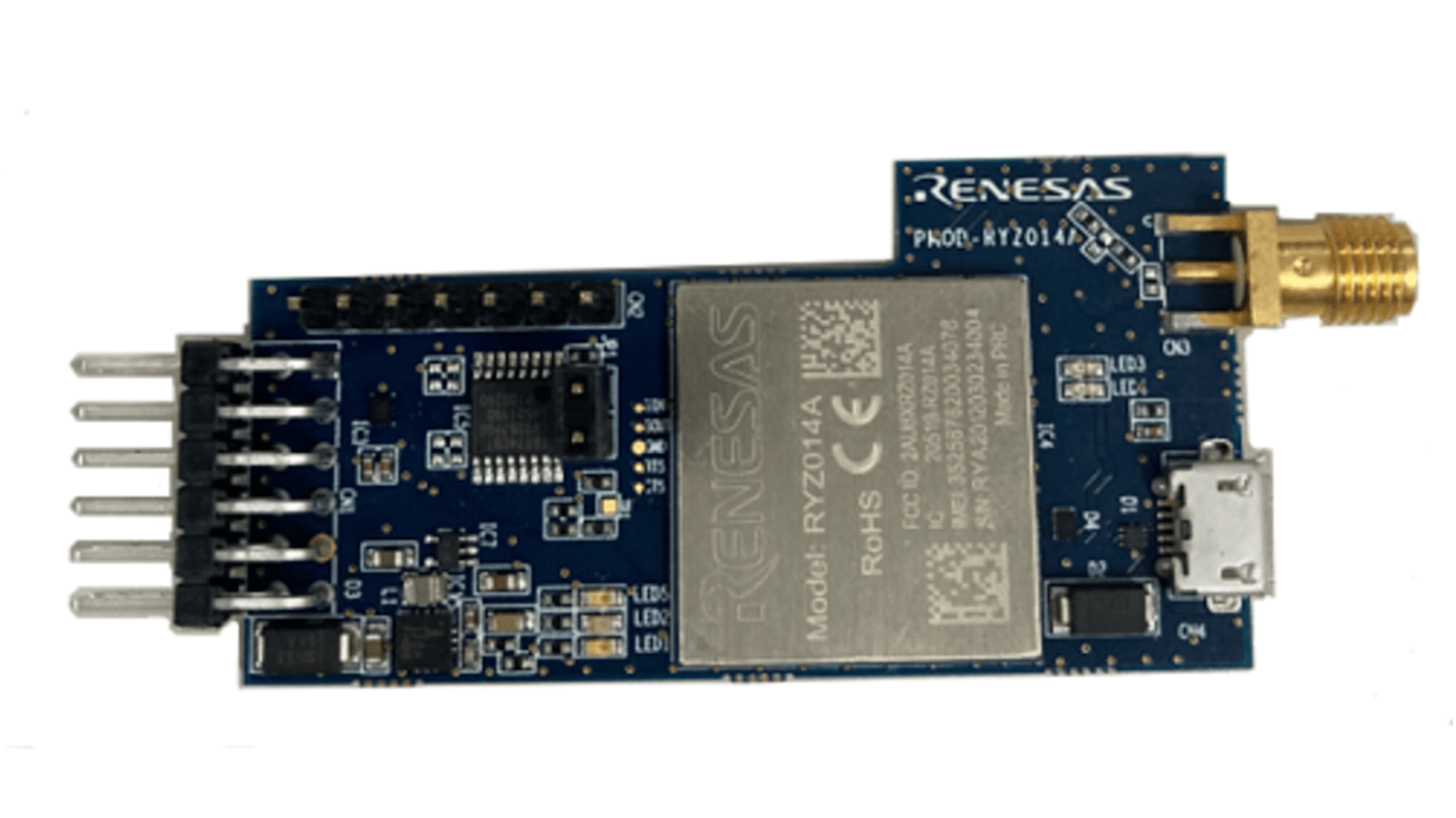 Renesas Electronics LTE扩展板 扩展板, IoT, 用于RYZ014A