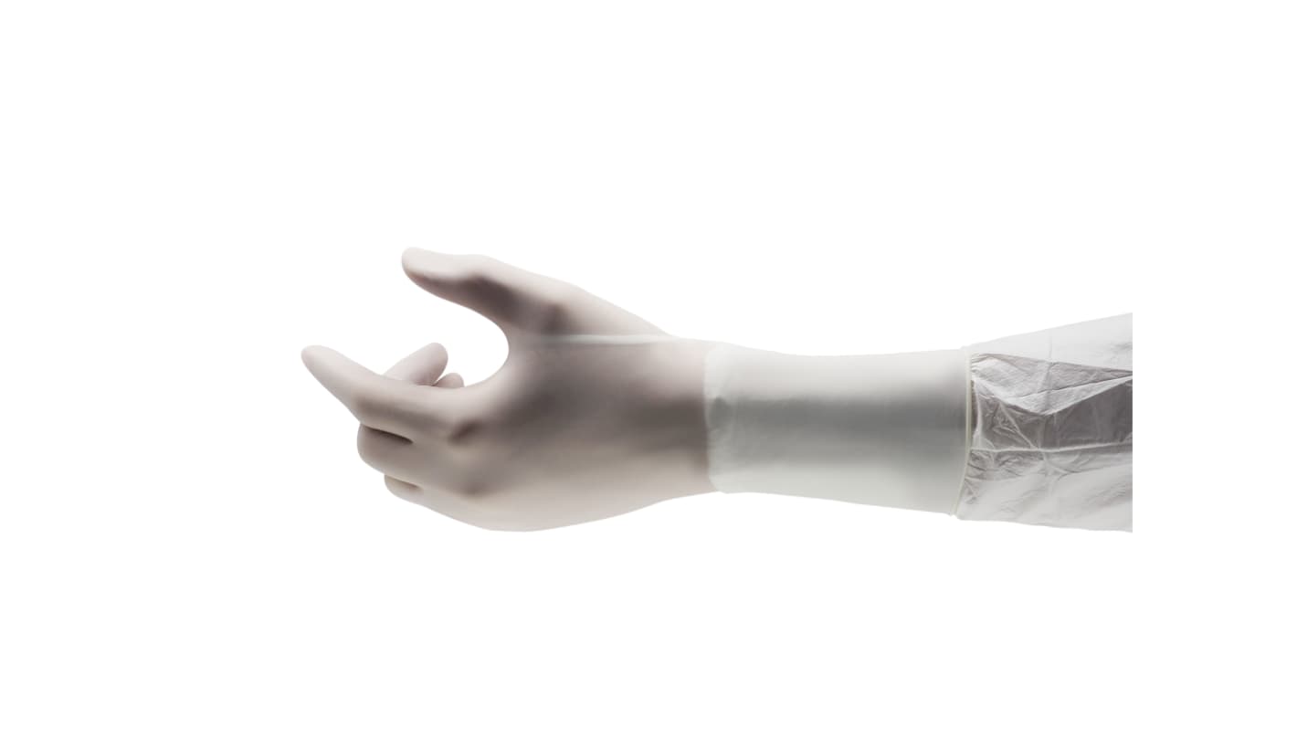 Ansell 93-401 Beige Powder-Free Nitrile Disposable Gloves, Size XXL, 100 per Pack