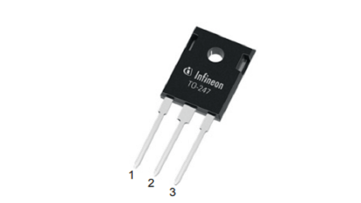 Infineon N-Channel MOSFET, 127 A, 1200 V, 3-Pin TO-247 IMW120R020M1HXKSA1