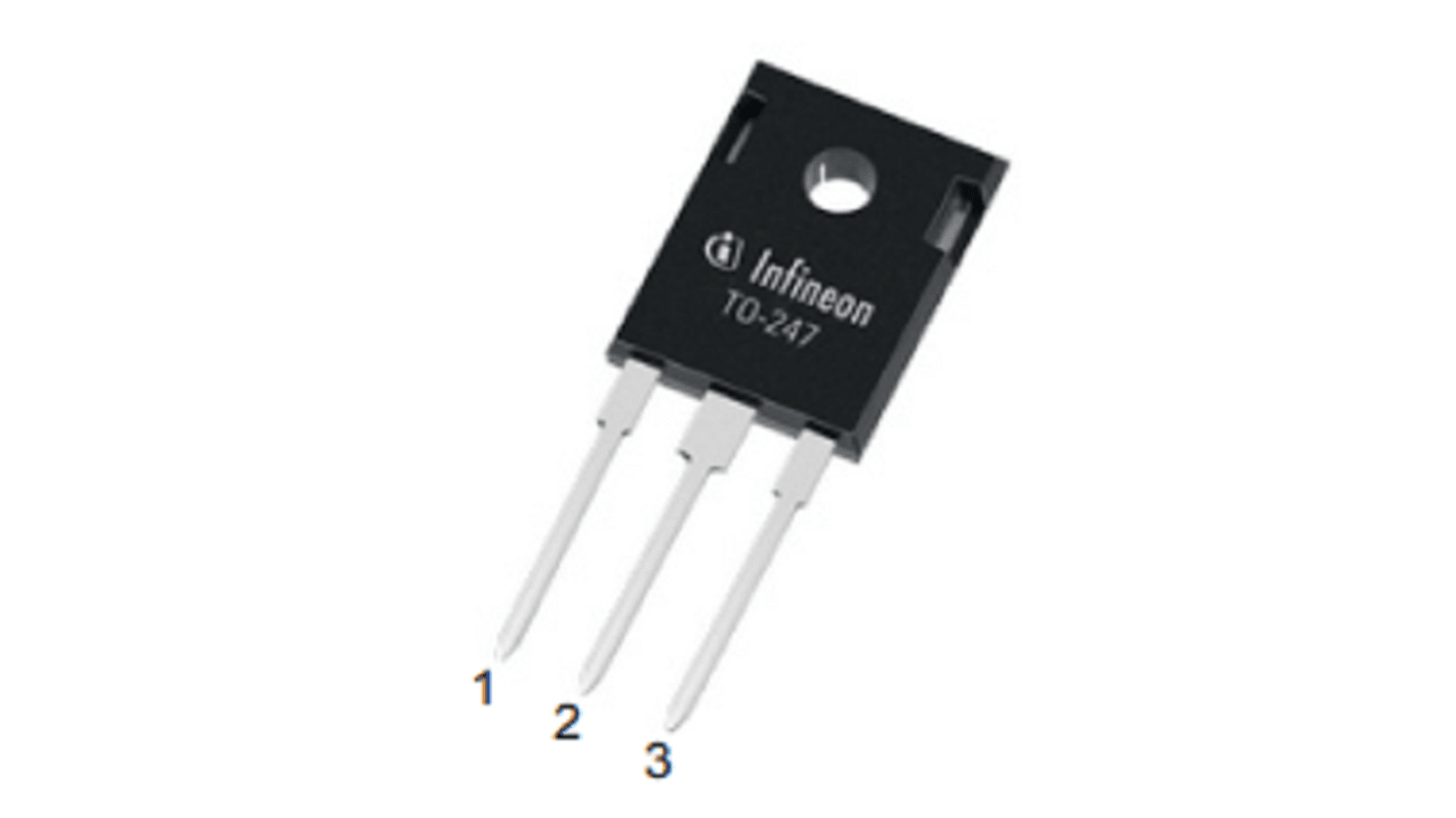 Infineon N-Channel MOSFET, 55 A, 1200 V, 3-Pin TO-247 IMW120R040M1HXKSA1