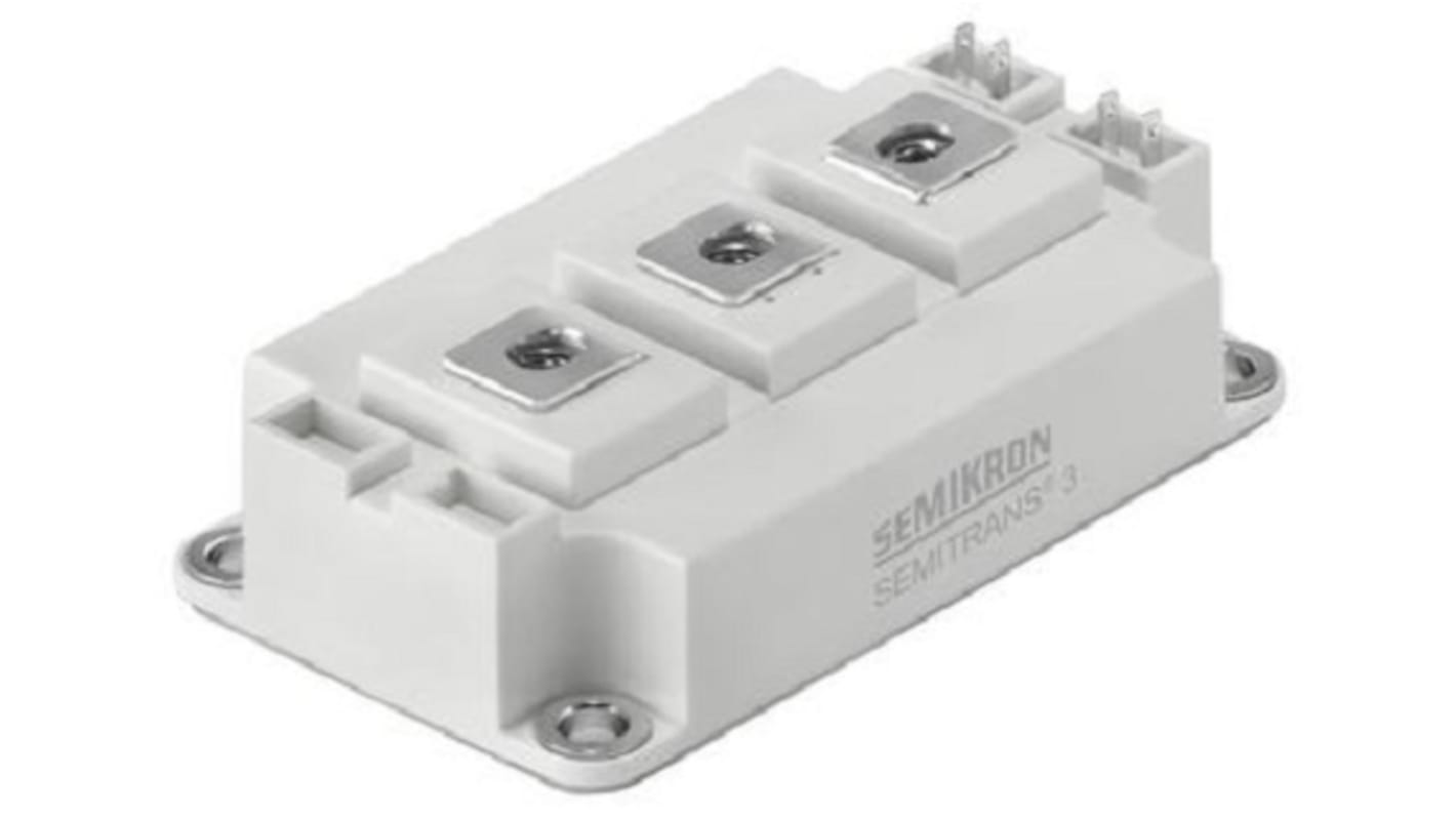 Semikron Danfoss SKM300GB12F4 Half Bridge IGBT Transistor Module, 300 A 1200 V