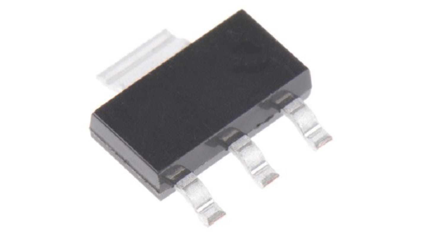 STMicroelectronics 线性稳压芯片, 1.2 → 37 V输出, 500mA最大输出, 单路输出