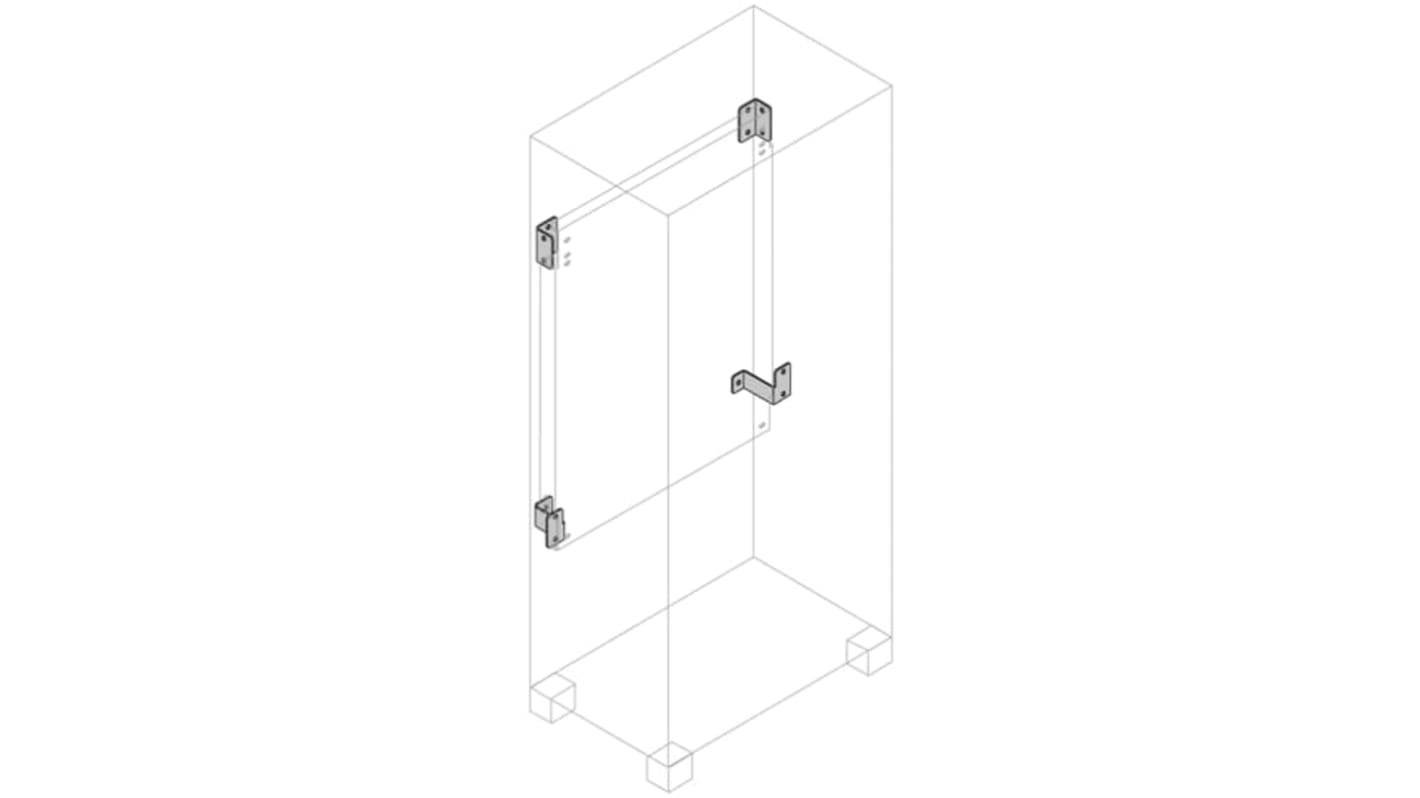 Kit di montaggio Acciaio galvanizzato ABB EA2101 120mm x 120mm