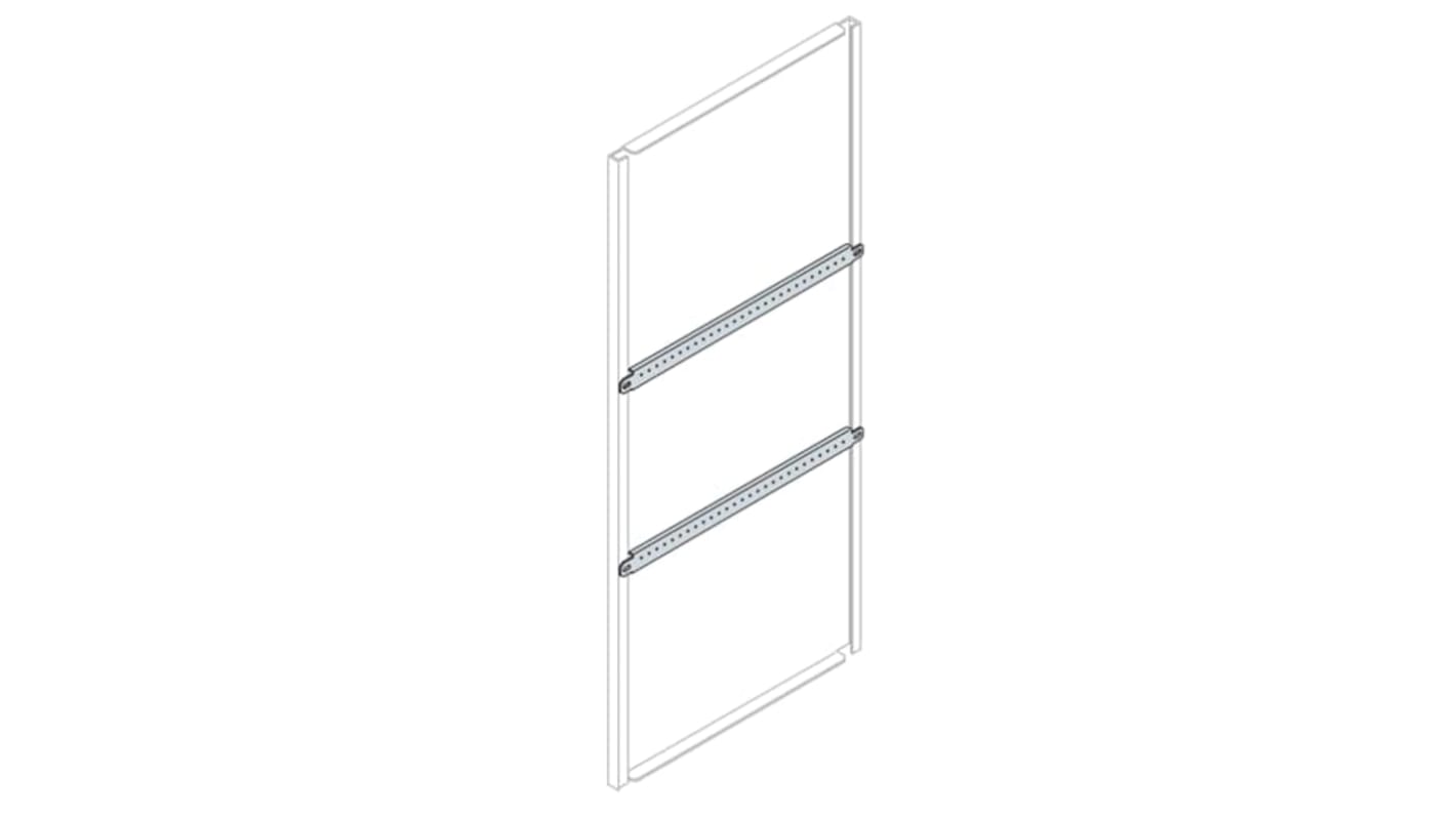 ABB IS2 Series Galvanised Steel Horizontal Profile, 45mm W, 690mm L For Use With IS2 Enclosures for Automation
