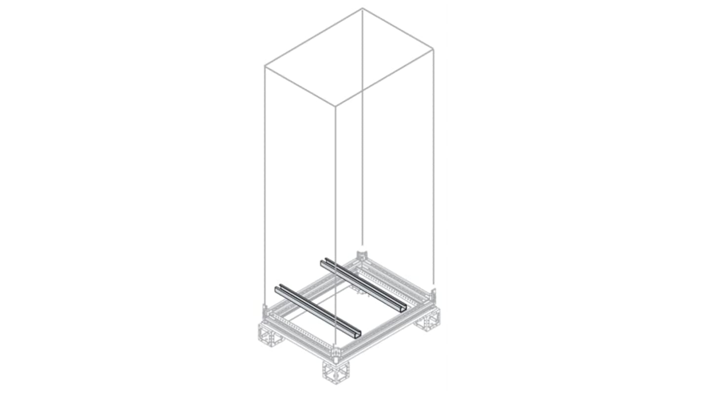 ABB IS2 Series Steel Crosspiece, 110mm W, 800mm L For Use With IS2 Enclosures For Automation