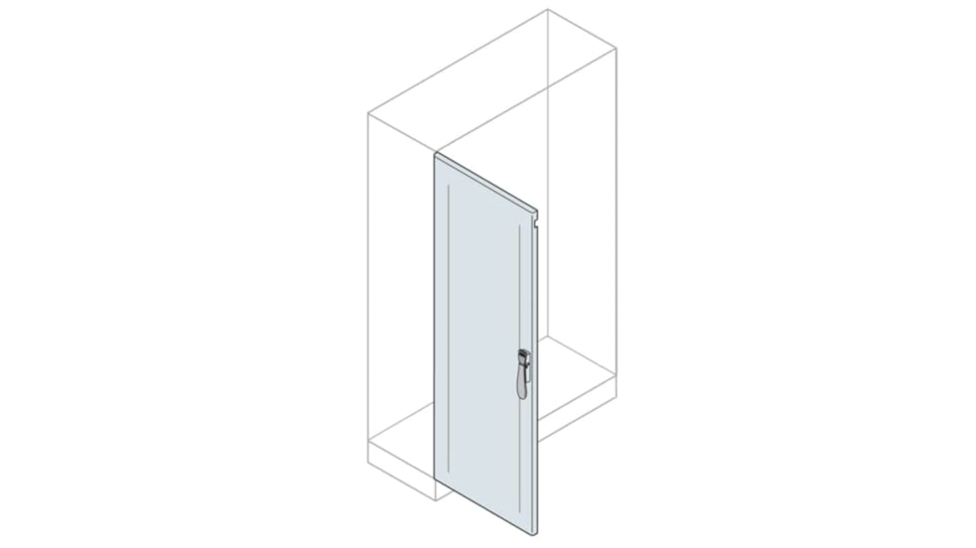 ABB 钢机柜门 盲双门, 带把手, 1.8m x 800mm, 用于IS2 机柜