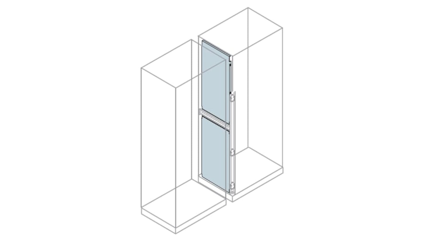 ABB IS2 Gehäuseplatte Typ Trennwand B. 420mm L. 500mm Stahl für Is2-Gehäuse für die Automatisierung