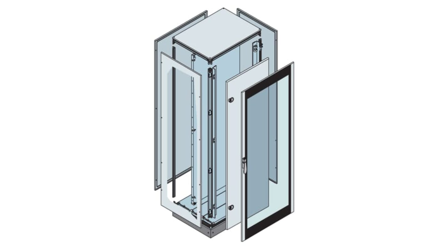 ABB IS2 Series Lockable Steel RAL 7035 Inner Door, 600mm W, 1.8m L for Use with IS2 Enclosures