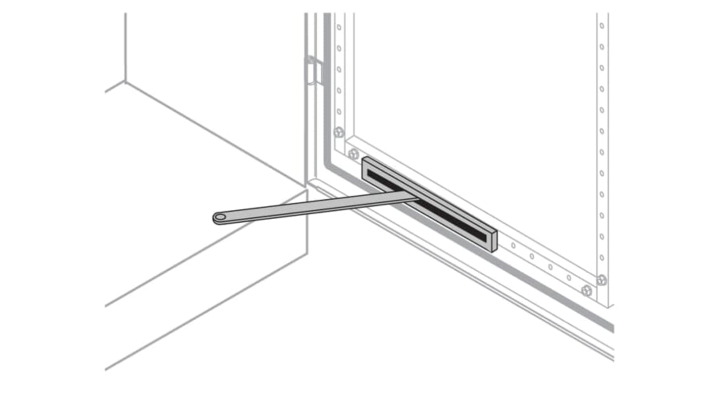 Doraz dveří, Kov, délka: 250mm ABB