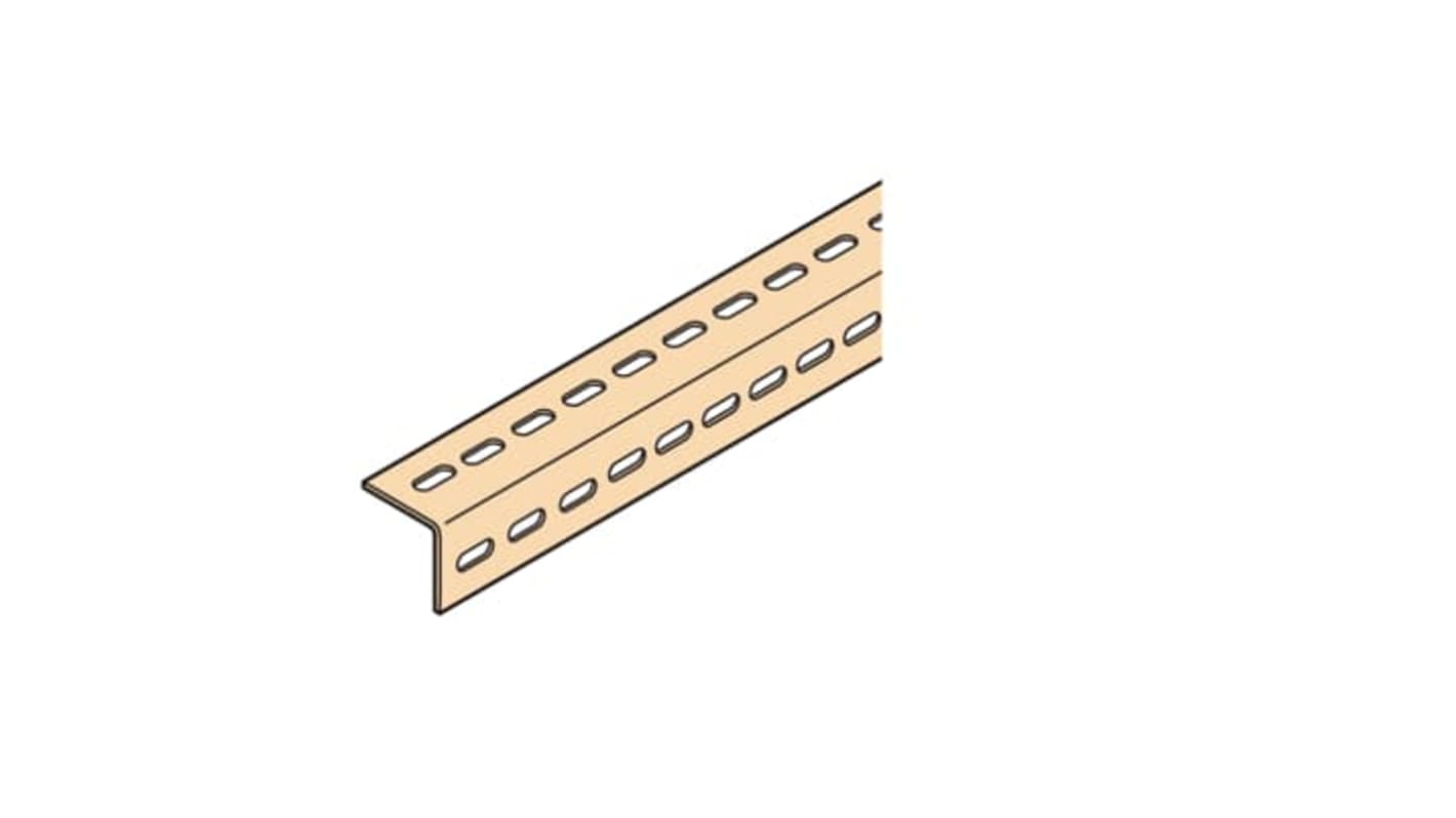 ABB IS2 Series Steel Cable Rail, 600mm W, 50mm L For Use With IS2 Enclosures For Automation