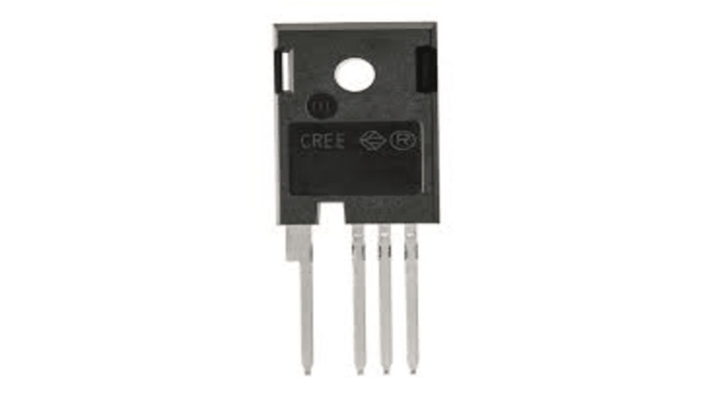 Wolfspeed C3M0040120K N-Kanal, THT MOSFET 1200 V / 66 A, 4-Pin TO 247