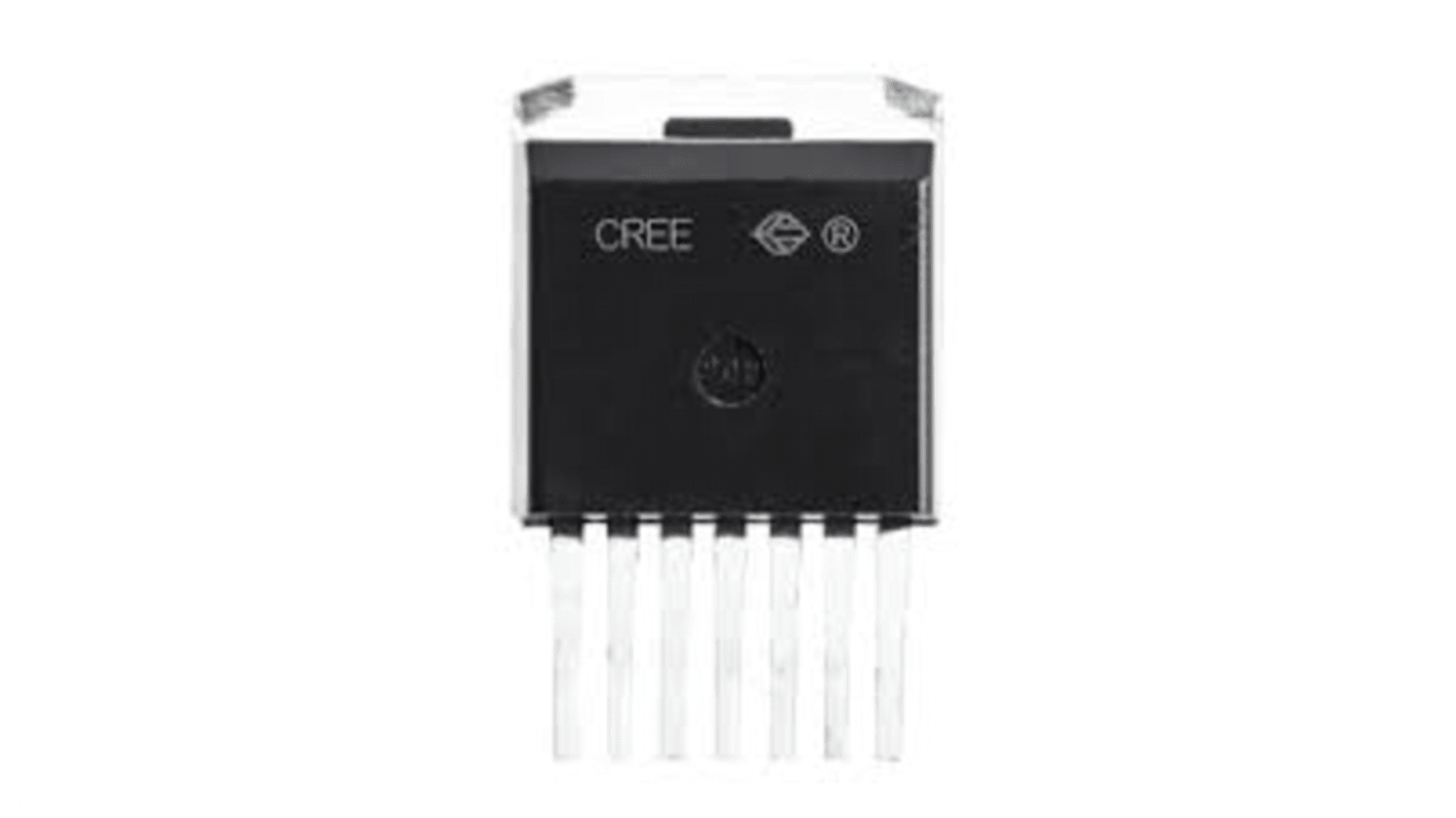 Wolfspeed N-Channel MOSFET, 36 A, 650 V, 7-Pin D2PAK C3M0060065J