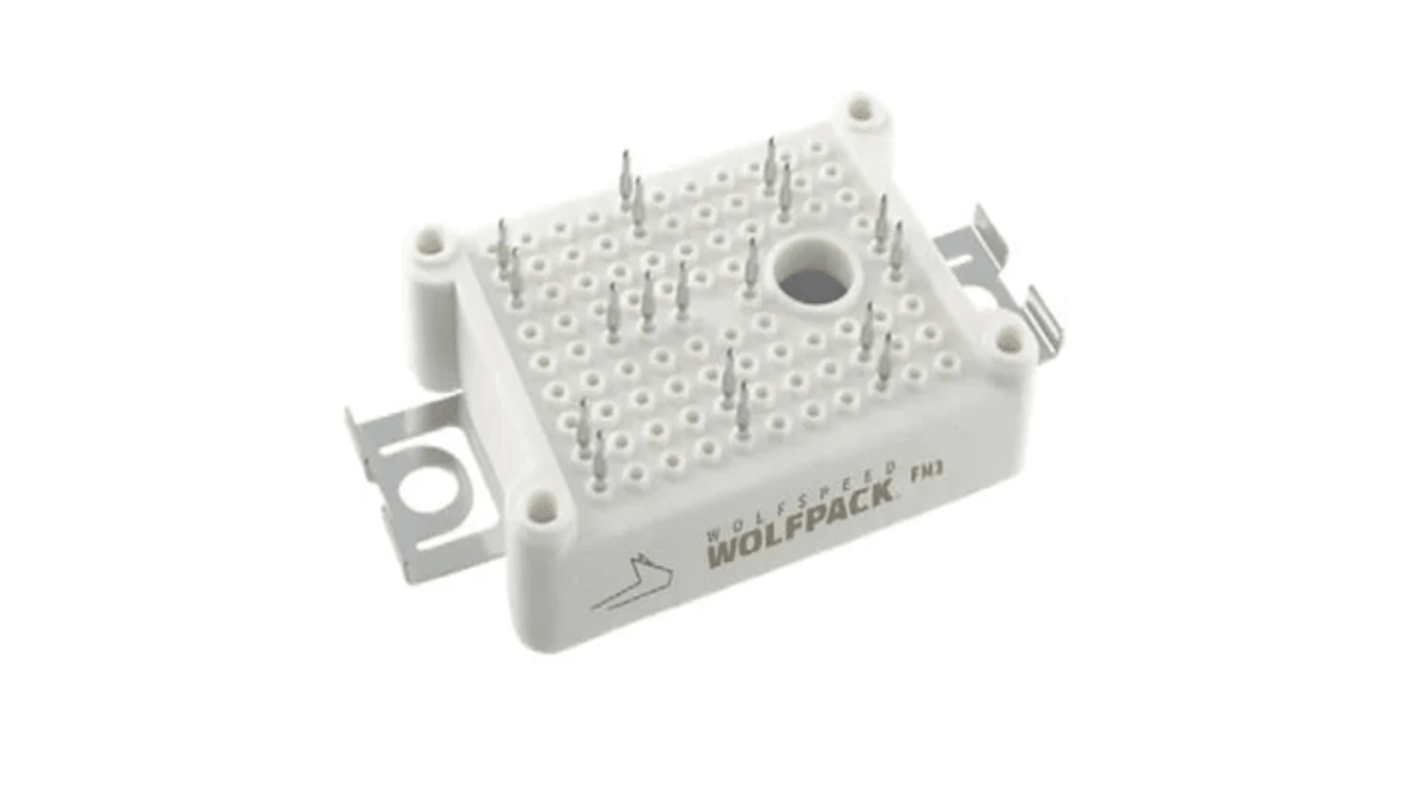 N-Channel MOSFET Module, 82 A, 1200 V Wolfspeed CAB016M12FM3