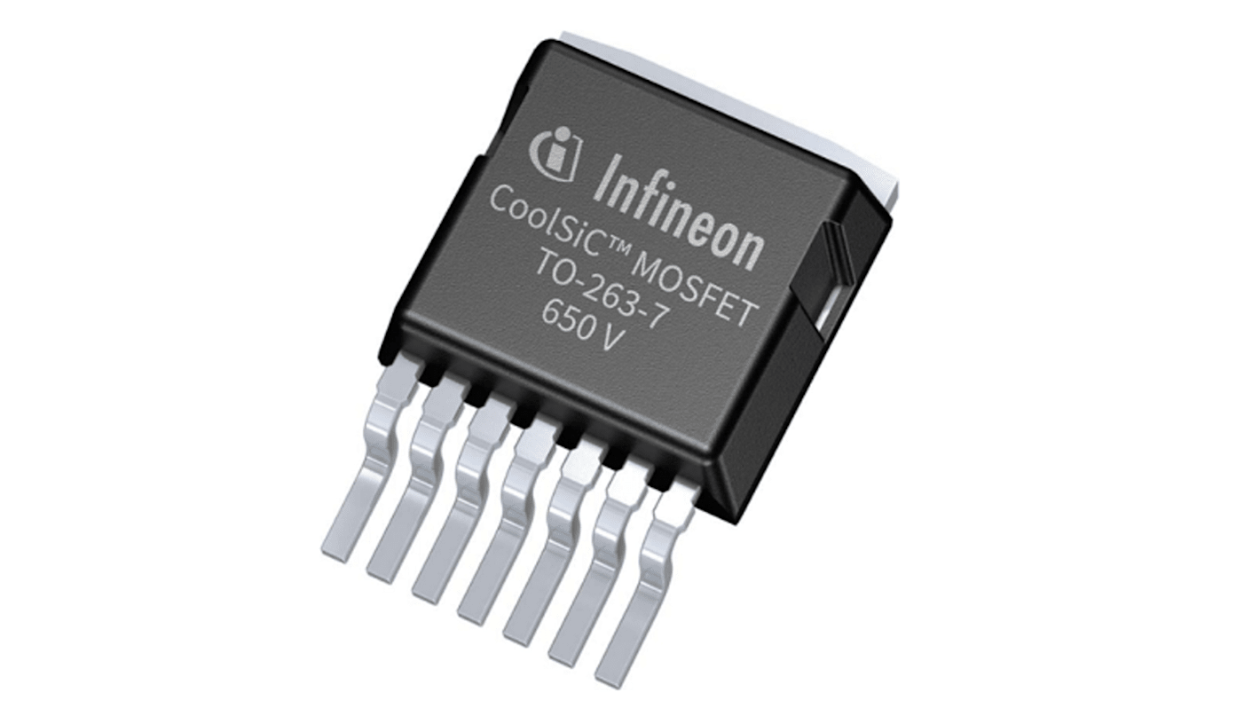 Infineon N-Channel MOSFET, 45 A, 650 V, 7-Pin D2PAK IMBG65R048M1HXTMA1