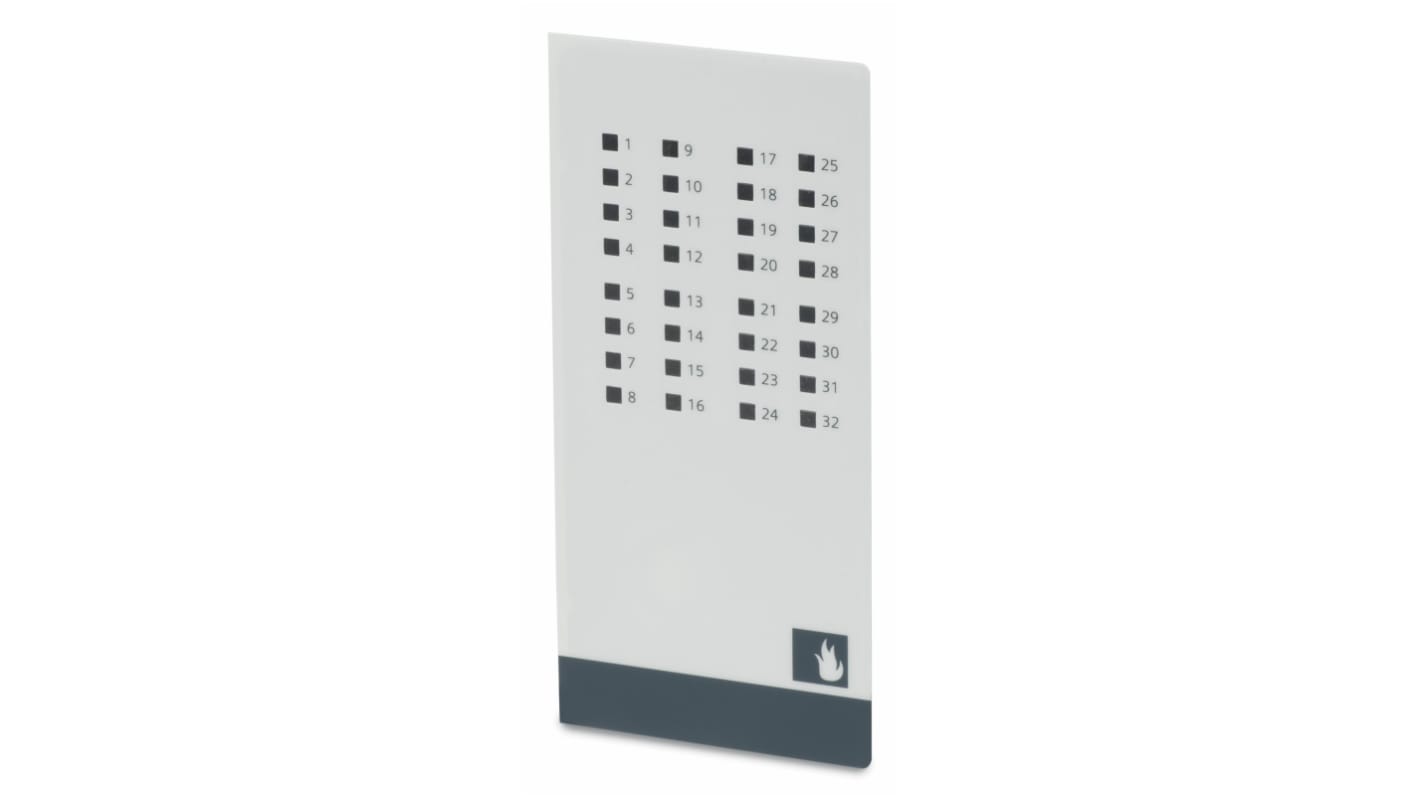Siemens Cerberus FIT LED-Anzeige 32 x LEDs Tafelmontage 20,5 → 28,6 V