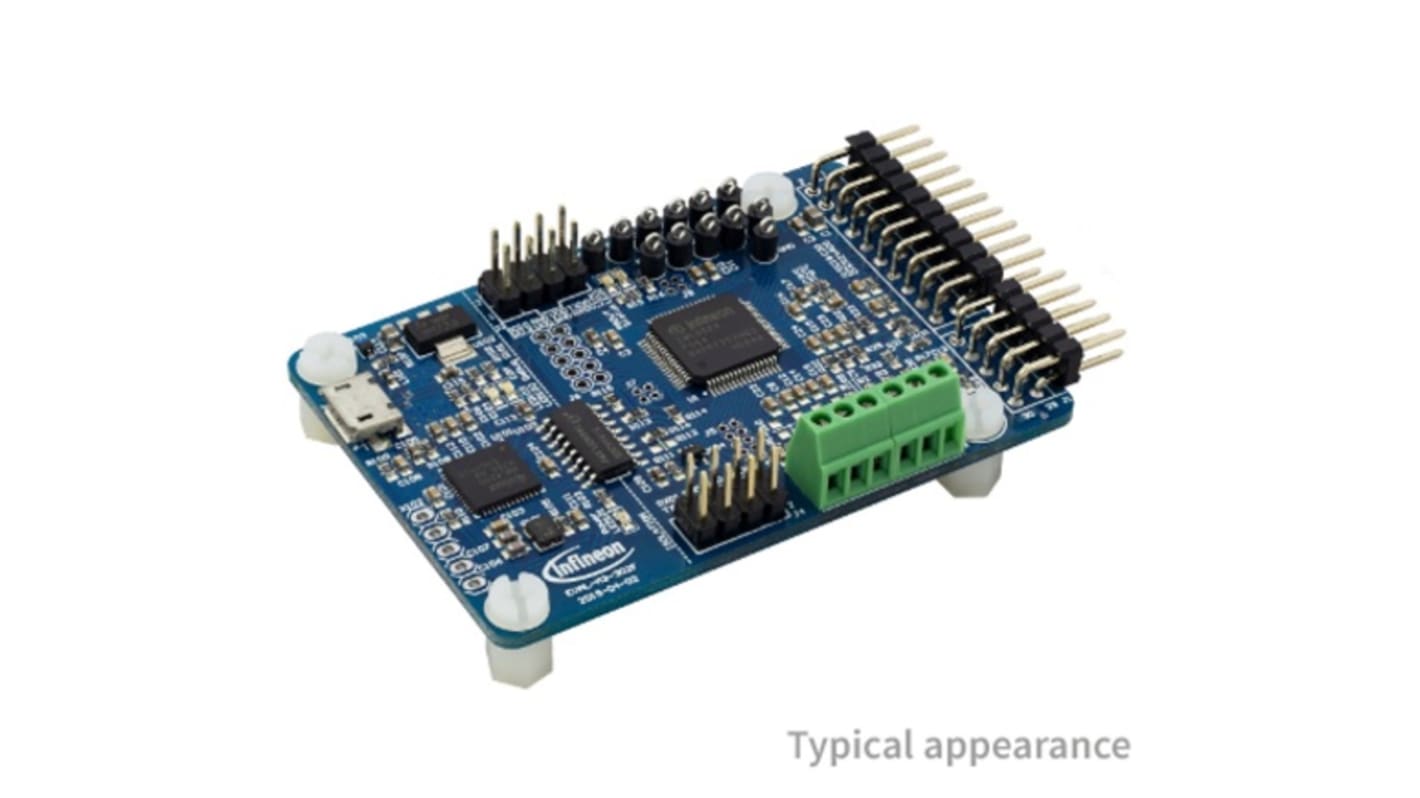 Infineon IMC302A-F064 iMOTION™ Motor Control IC Evaluierungsplatine, EVAL-M3-302F 3-Phasen-Wechselrichter