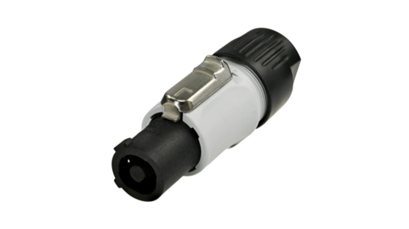 Re-An Products 紧凑型电源连接器插座, 2 + PE, 250V, 电缆安装