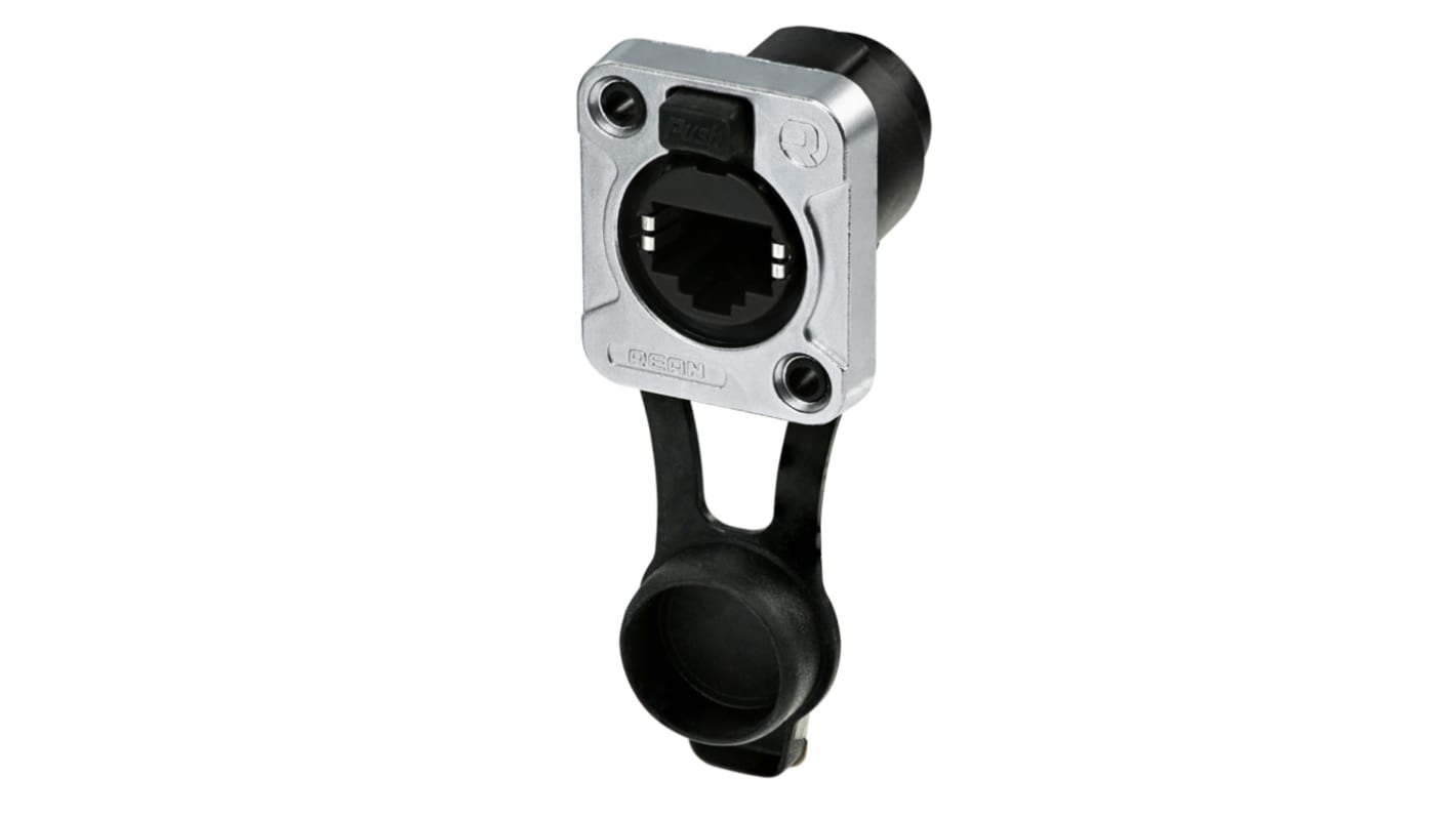 Re-An Products RJ45接口, 卡入式安装, 单口, 1路, IP65