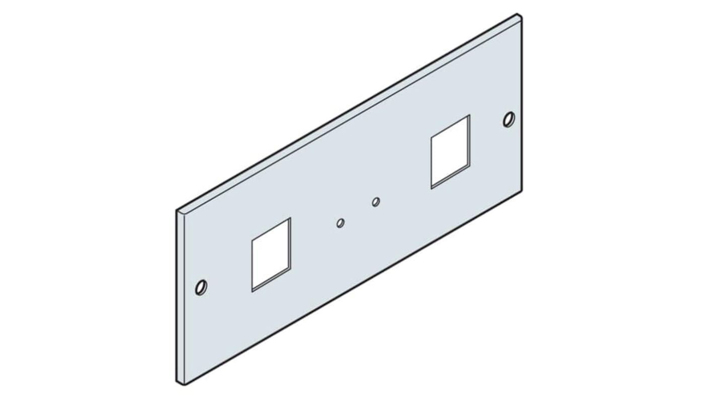 ABB IS2 Series RAL 7035 Steel Instrument Panel, 200mm W, 800mm L, for Use with IS2 Enclosures For Automation