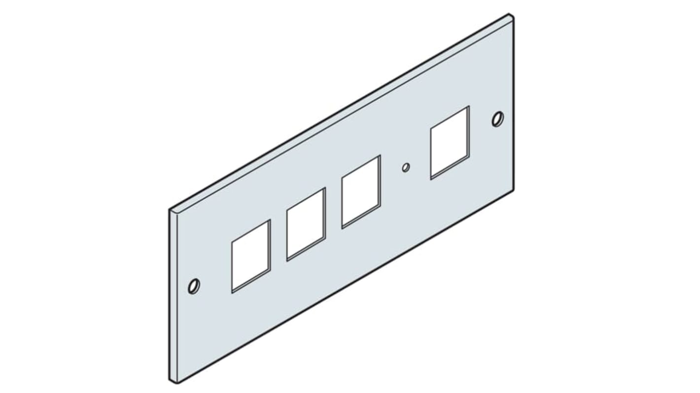 ABB 机柜仪表板 机柜面板, 钢制, 800mm长x200mm宽, 适用于IS2 自动化外壳, IS2系列