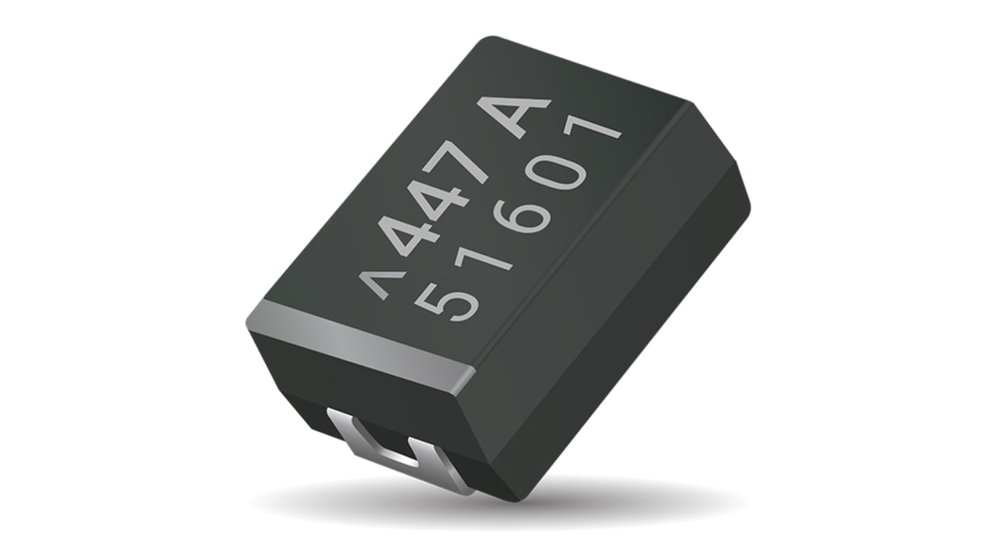 AVX 10μF Surface Mount Polymer Capacitor, 16V dc