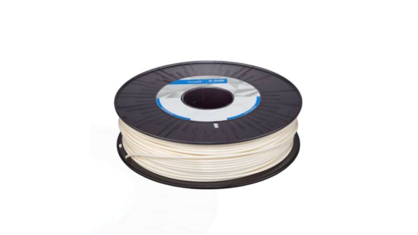 BASF Hochgeschwindigkeits-PLA, PRO1, Robustes PLA 3D-Drucker Filament zur Verwendung mit Jeder 3D-Drucker, Weiß,