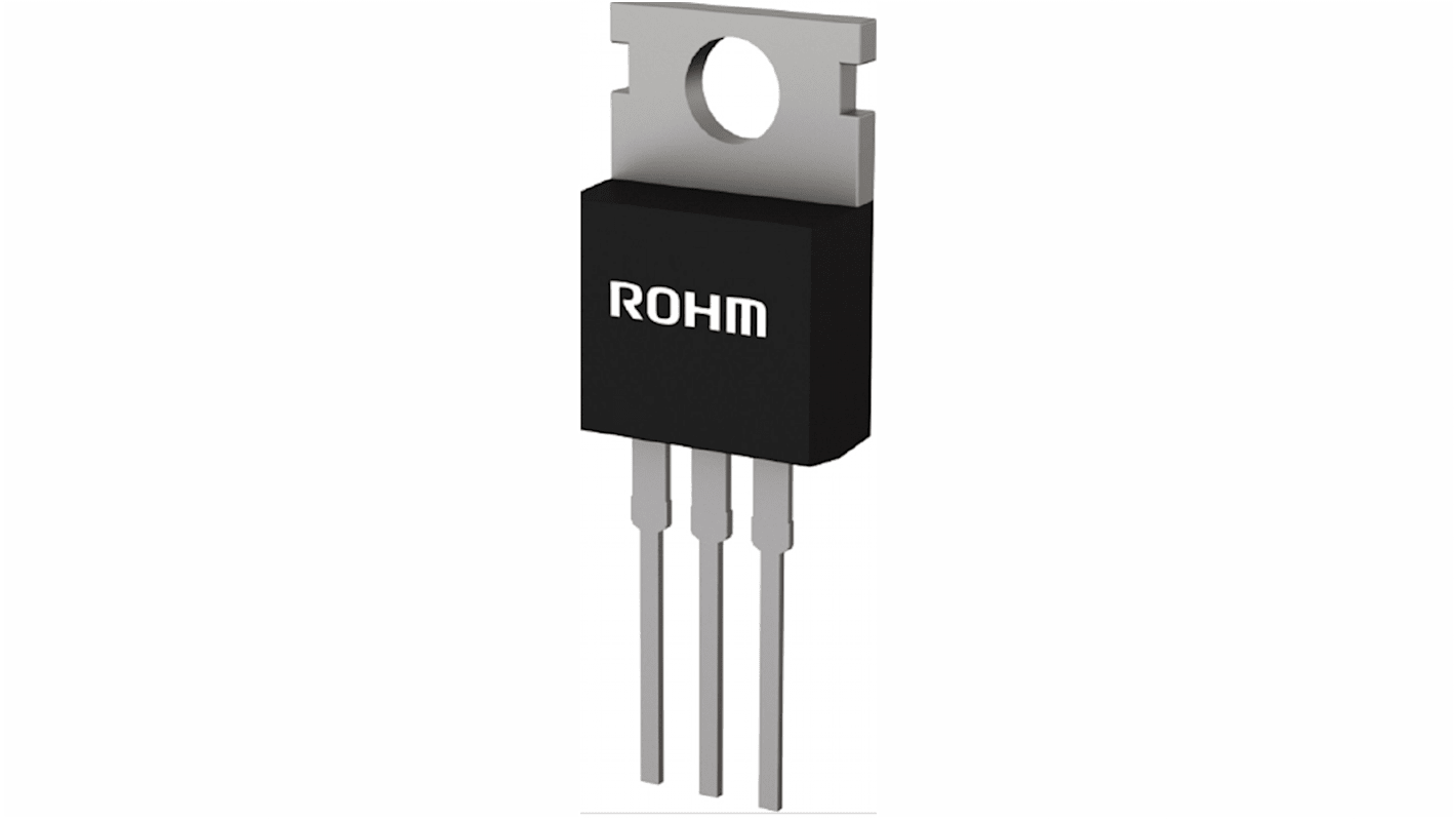 N-Channel MOSFET, 24 A, 650 V, 3-Pin TO-220AB ROHM R6524KNX3C16