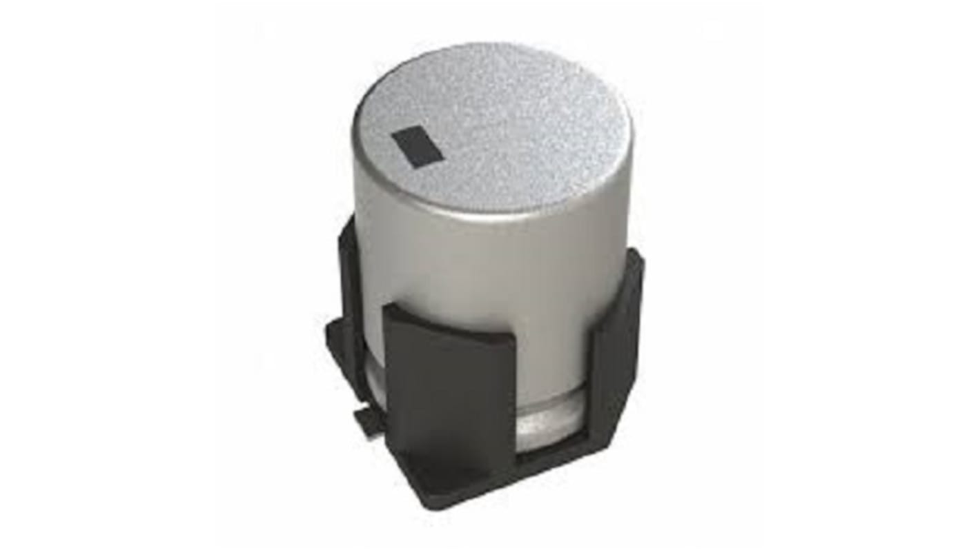 Panasonic 贴片铝电解电容, 100μF, 25V 直流, 8 (Dia.) x 6.2mm, FK SMD系列