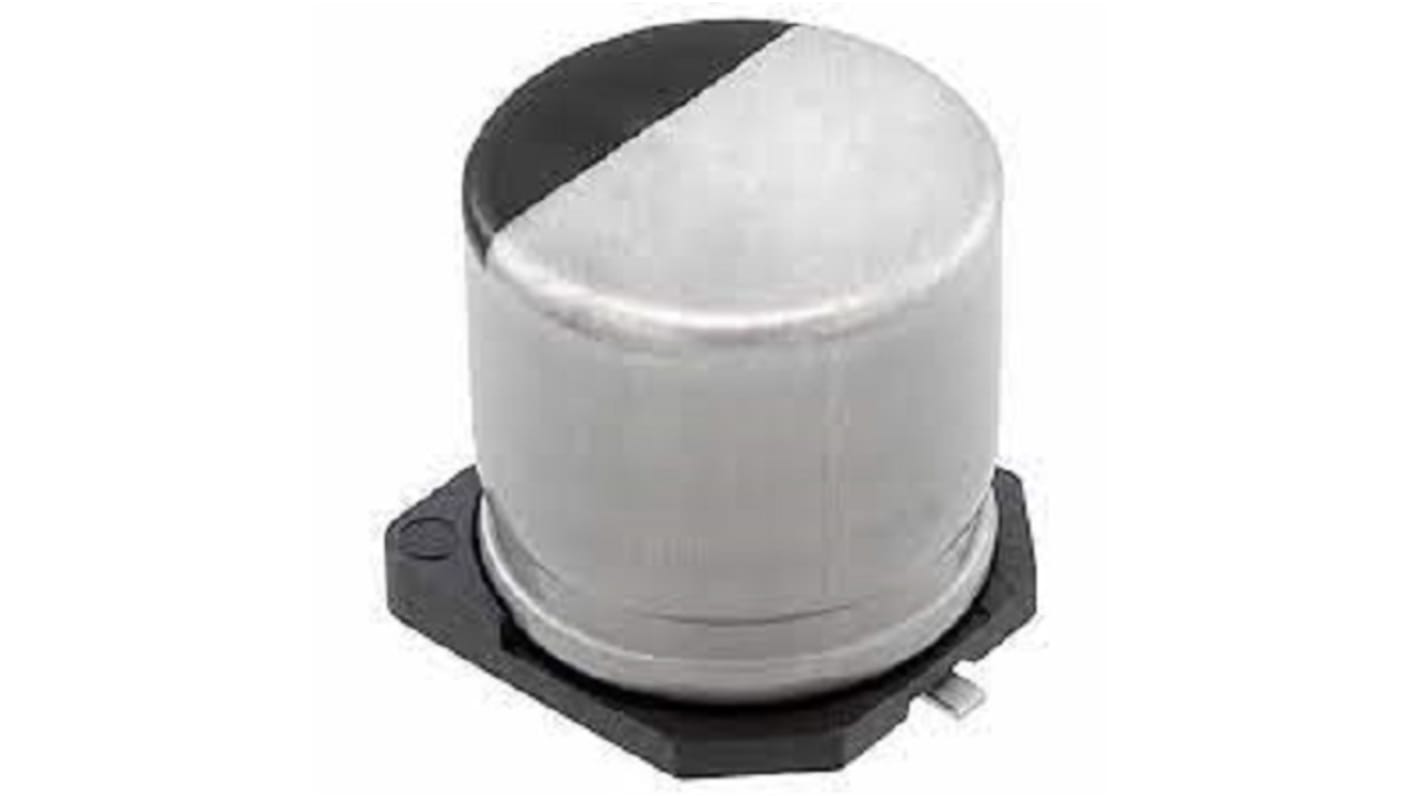 Panasonic 100μF Aluminium Electrolytic Capacitor 16V dc, Surface Mount - EEETC1C101XV