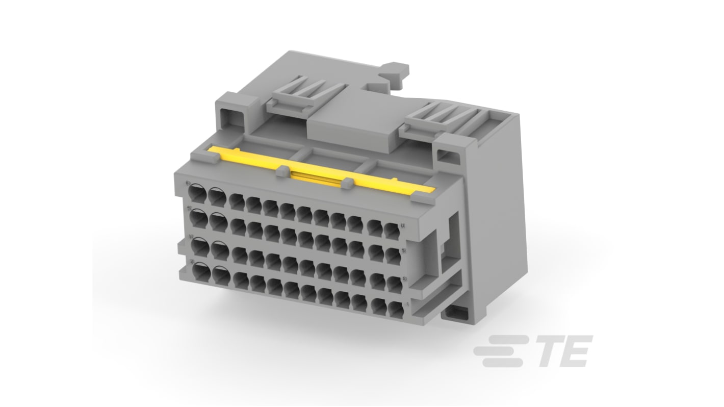 TE Connectivity Automotive Connector Plug Grey Cable Mount 48 Way 2366066-2