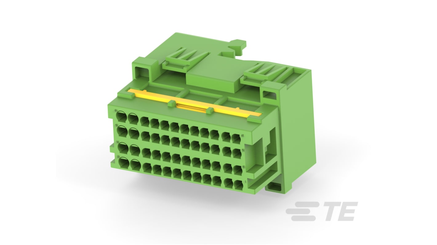 TE Connectivity Automotive Connector Plug Green Cable Mount 48 Way 2366066-3