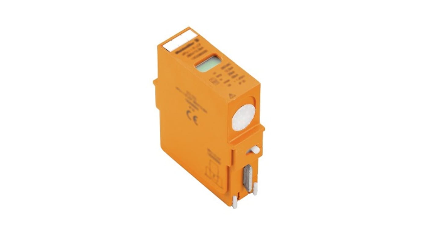 Weidmuller, 13525 Surge Arrester 280 V ac Maximum Voltage Rating 25kA Maximum Surge Current