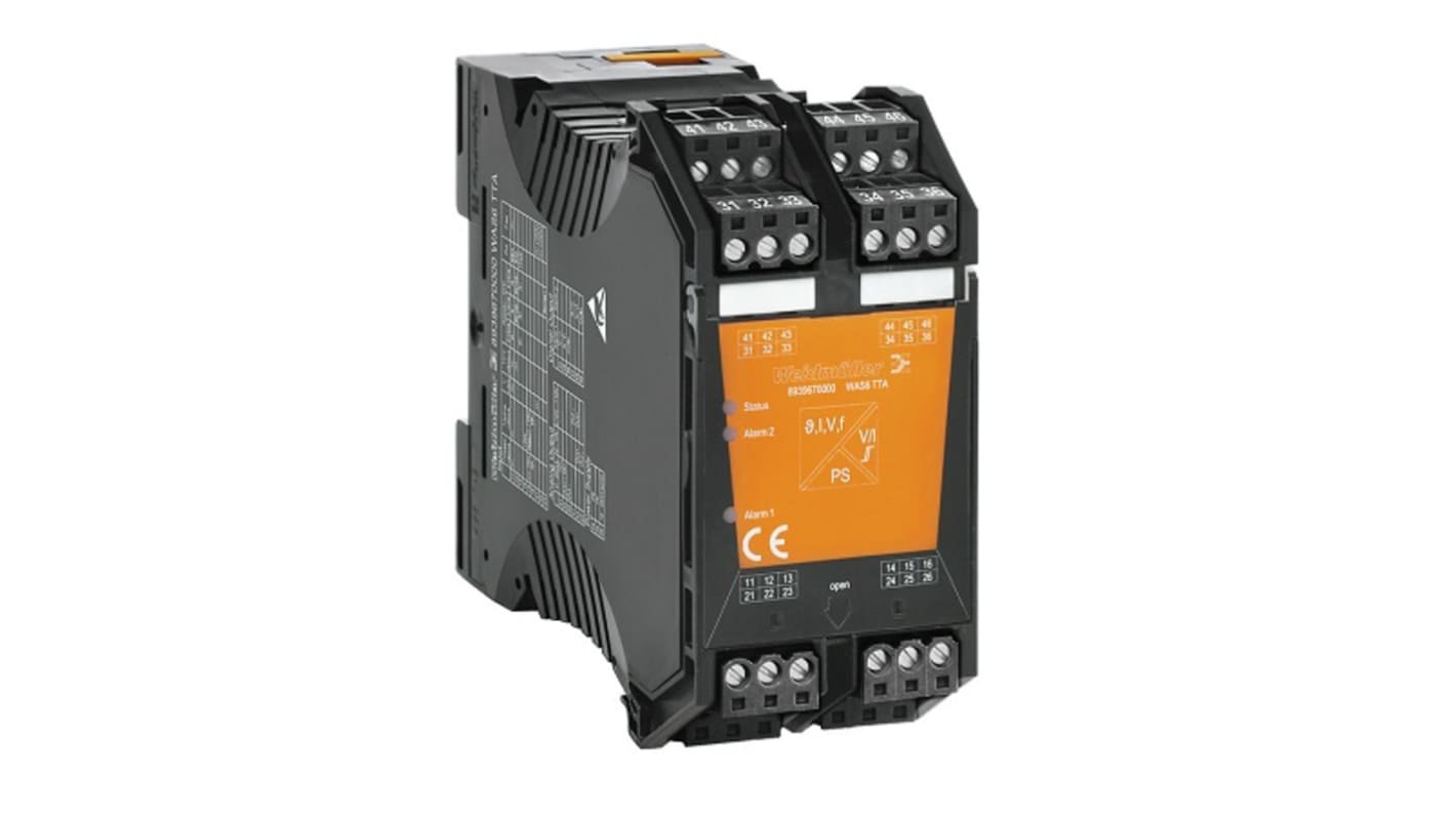 Weidmuller 8939 Series Analogue Converter, Current, Thermocouple, Voltage Input, Analogue, Relay Output