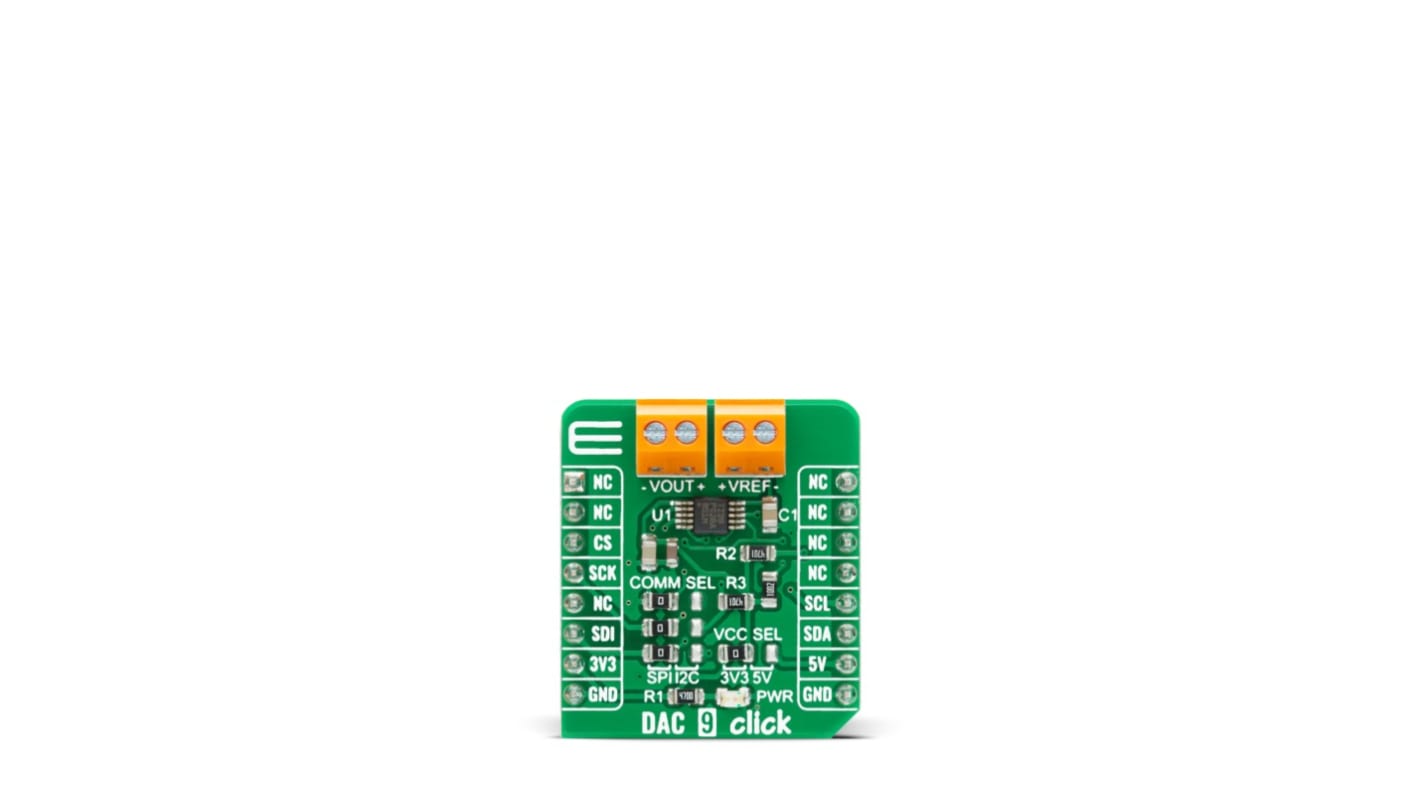 MikroElektronika MIKROE-4332 DAC 9 Click Converter Module Development Board