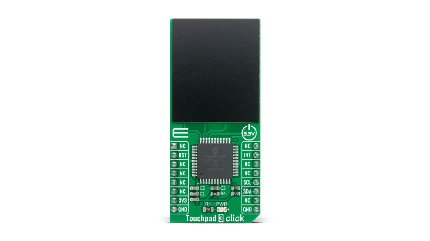 MikroElektronika Touchpad 3 Click 开发板, 用于MTCH6301