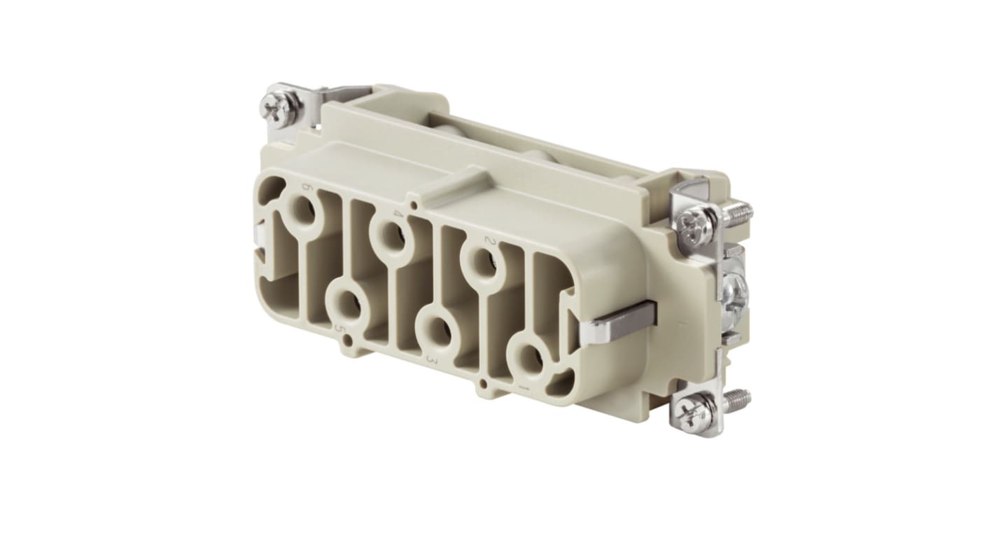 Weidmuller Contact Insert, 35A, Female, HSB Series, 6 Contacts